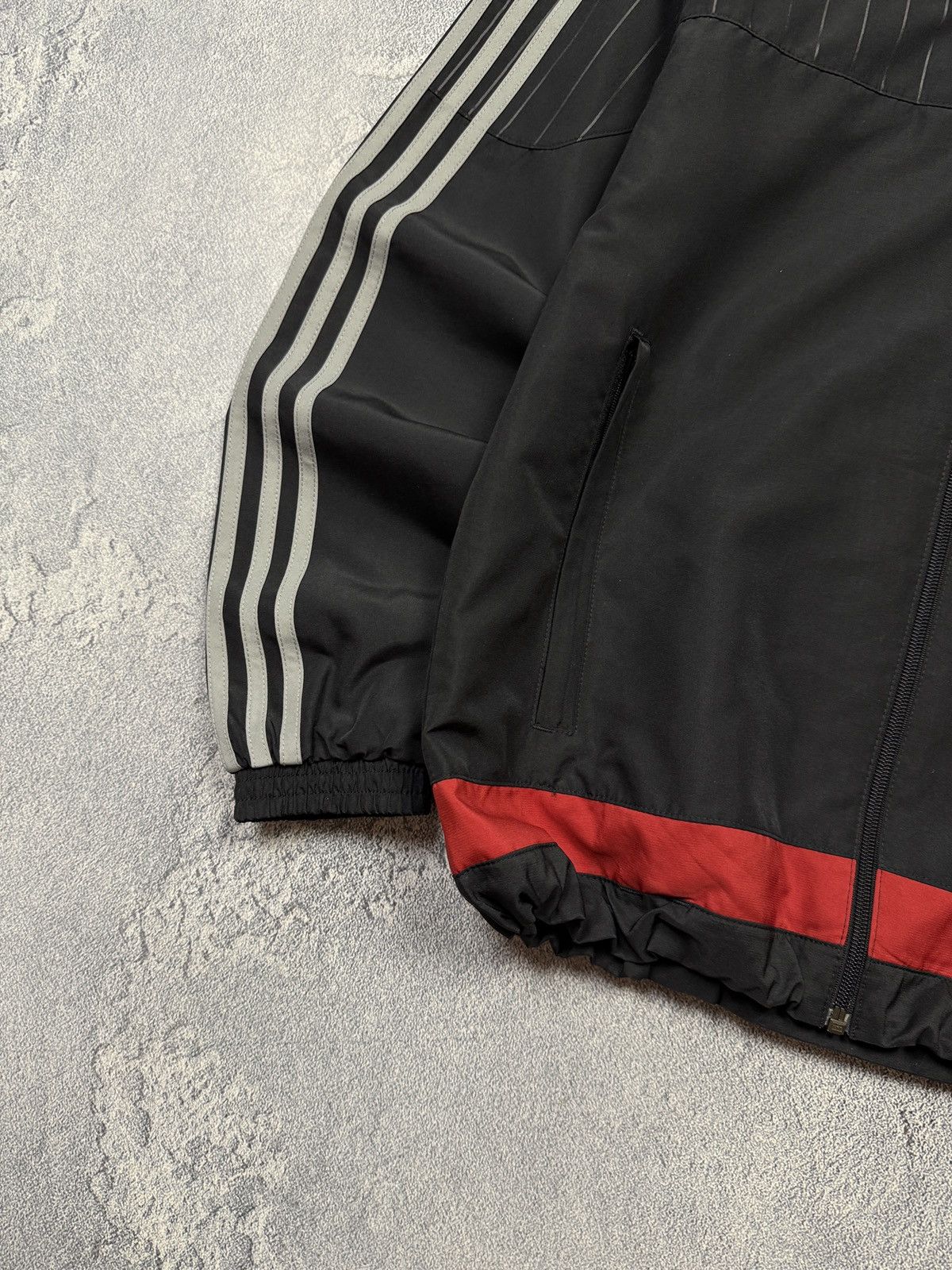 Adidas Vintage Light Jacket Adidas AC Milan Size US S / EU 44-46 / 1 - 6 Thumbnail