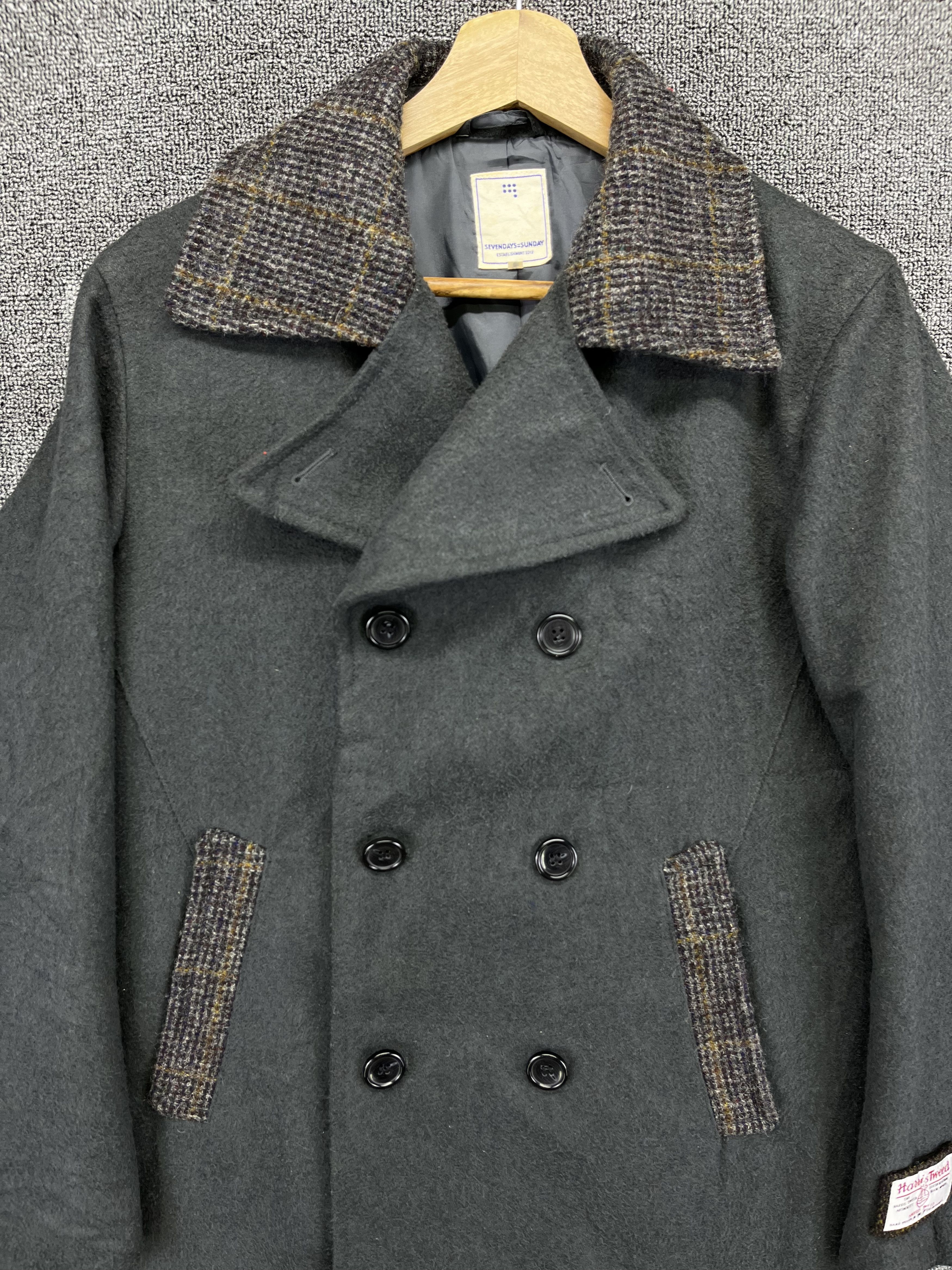 Harris Tweed Harris Tweed Sevendays Sunday Wool Rare Jacket Size M / US 6-8 / IT 42-44 - 5 Thumbnail