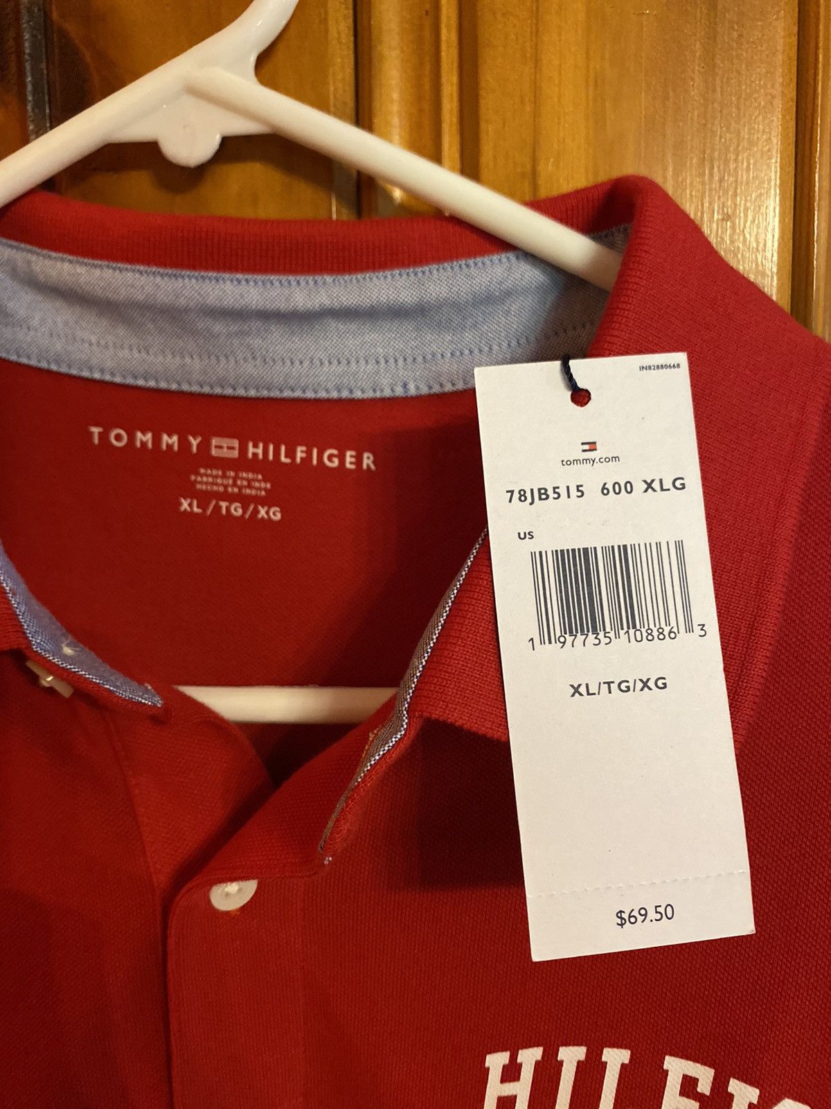 Tommy Hilfiger Tommy Hilfiger polo shirt Size US XL / EU 56 / 4 - 3 Thumbnail