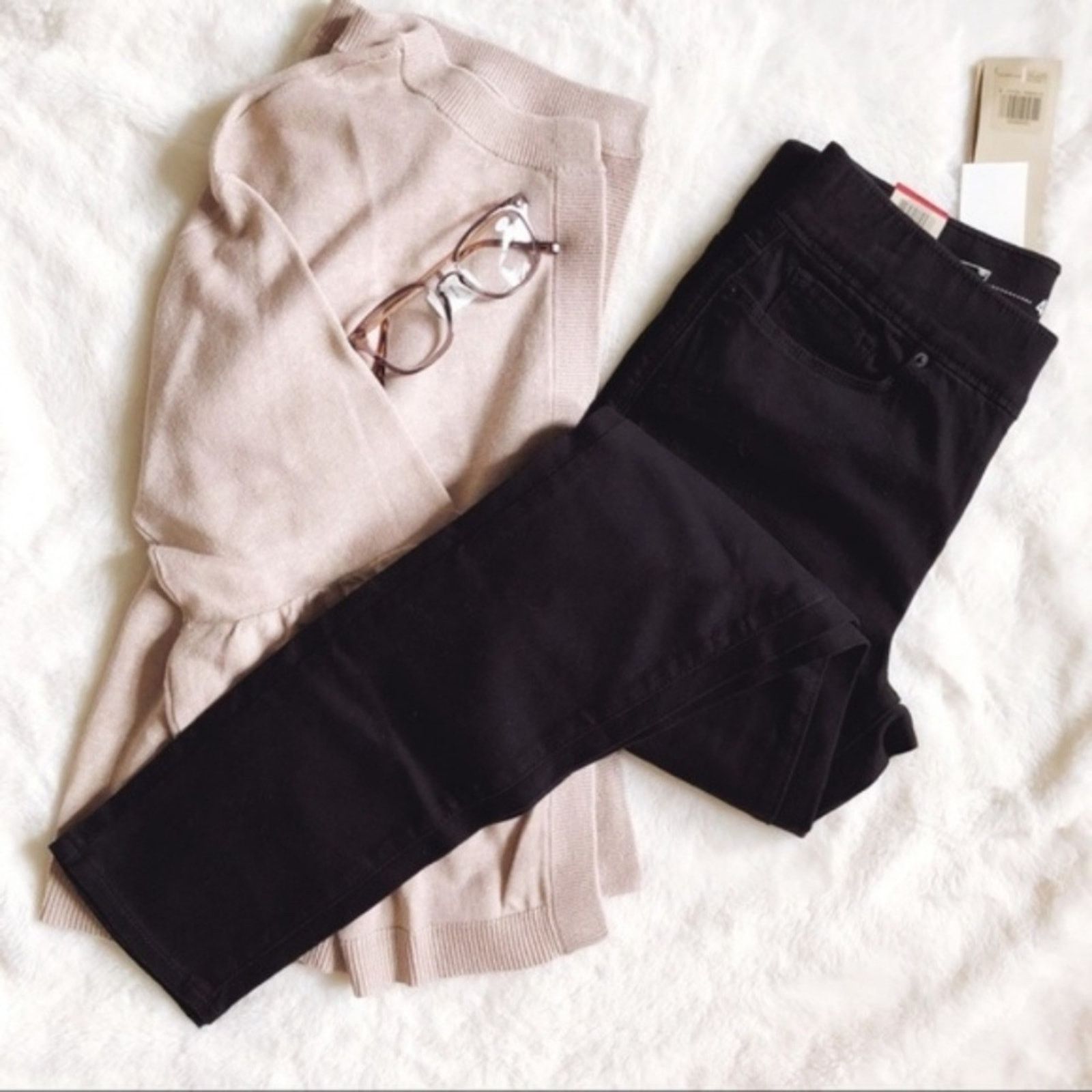 Levi's Levi’s Perfectly Slimming Pull-On Black Leggings Size 27" / US 4 / IT 40 - 5 Thumbnail