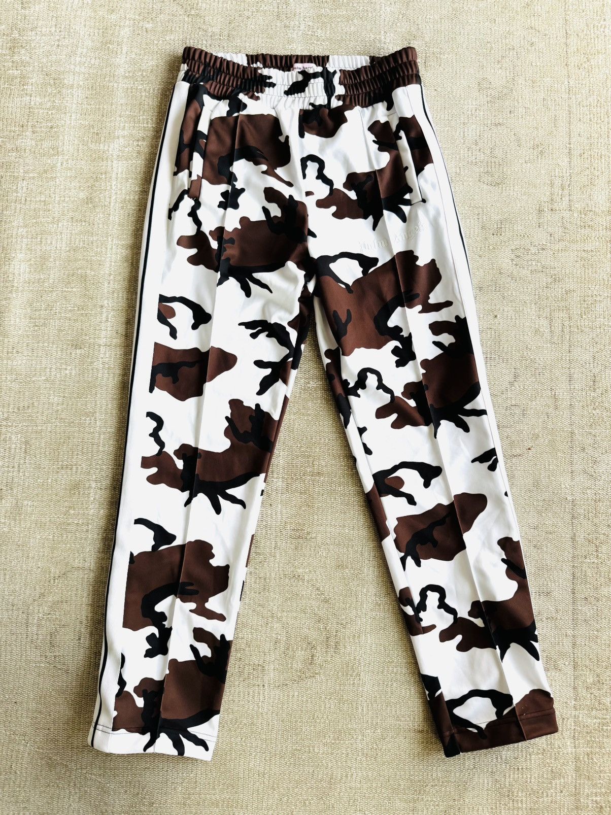 Palm Angels Palm Angels track pants black brown white camo sz M Size US 31 - 2 Thumbnail