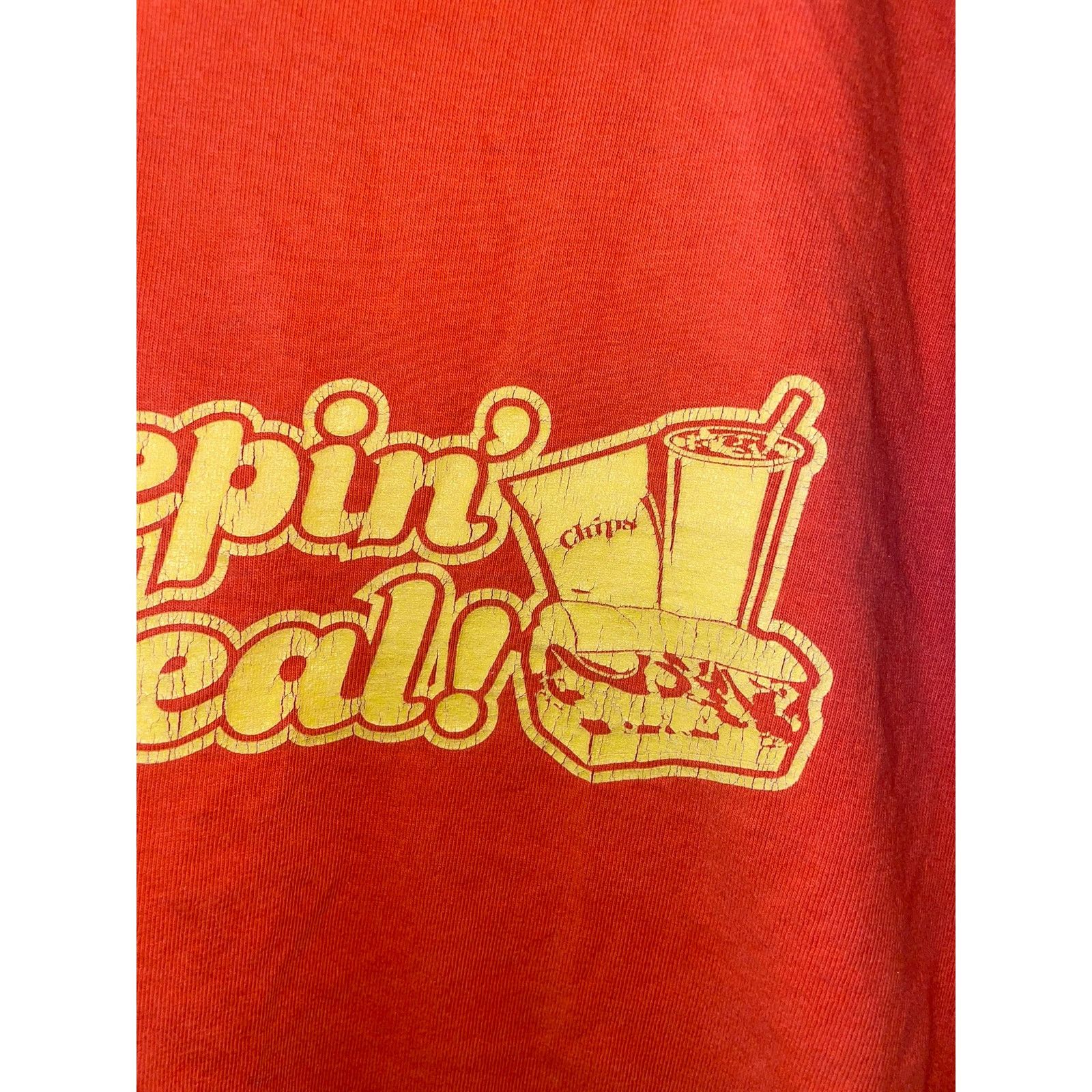 Hanes Subway Shirt Keepin It Meal Sub Side & Drink Promo Tee Size US L / EU 52-54 / 3 - 3 Thumbnail