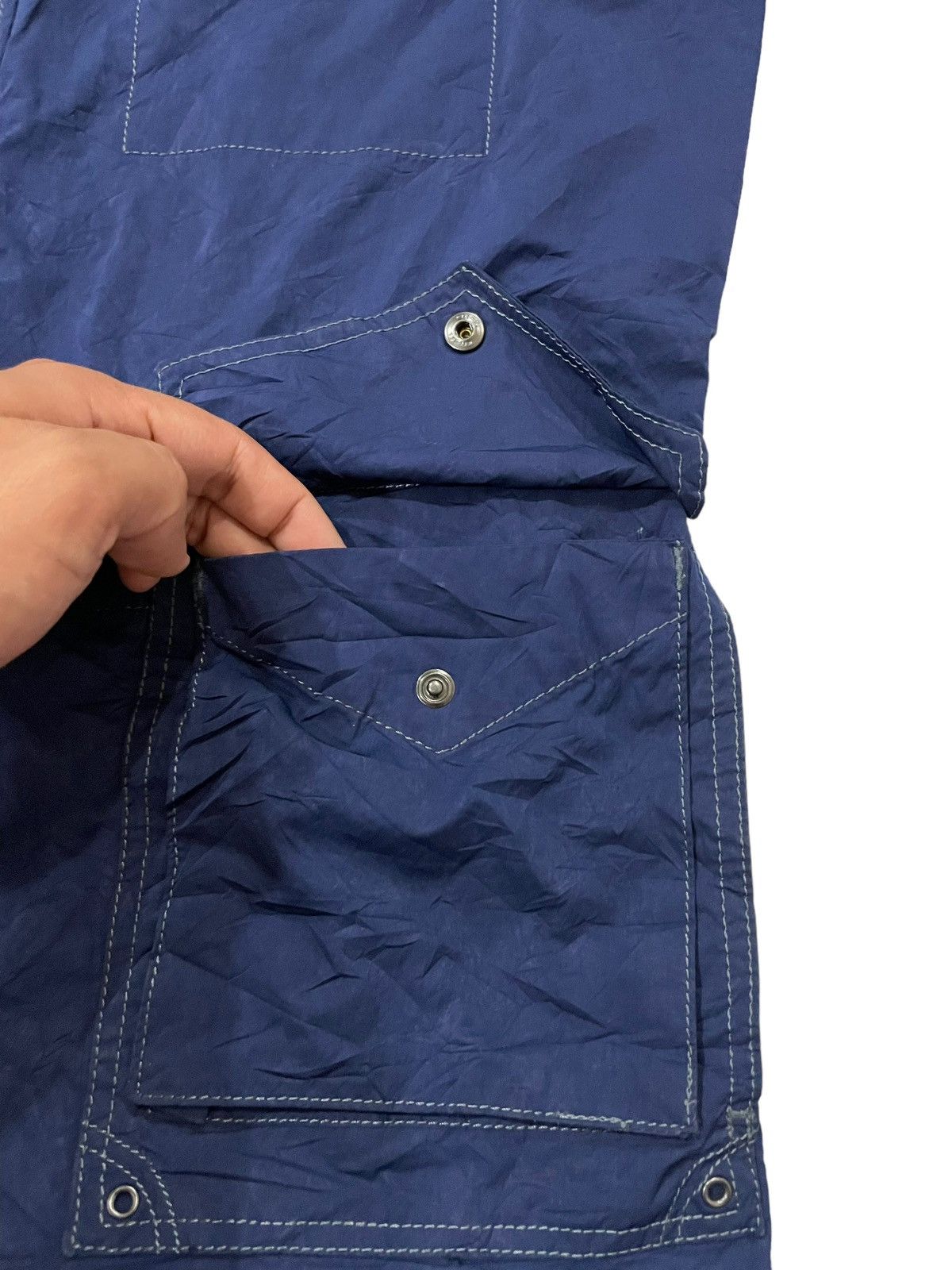 Japanese Brand Vintage Element Simple Life Blend Polyster Button Up Jacket Size US L / EU 52-54 / 3 - 5 Thumbnail