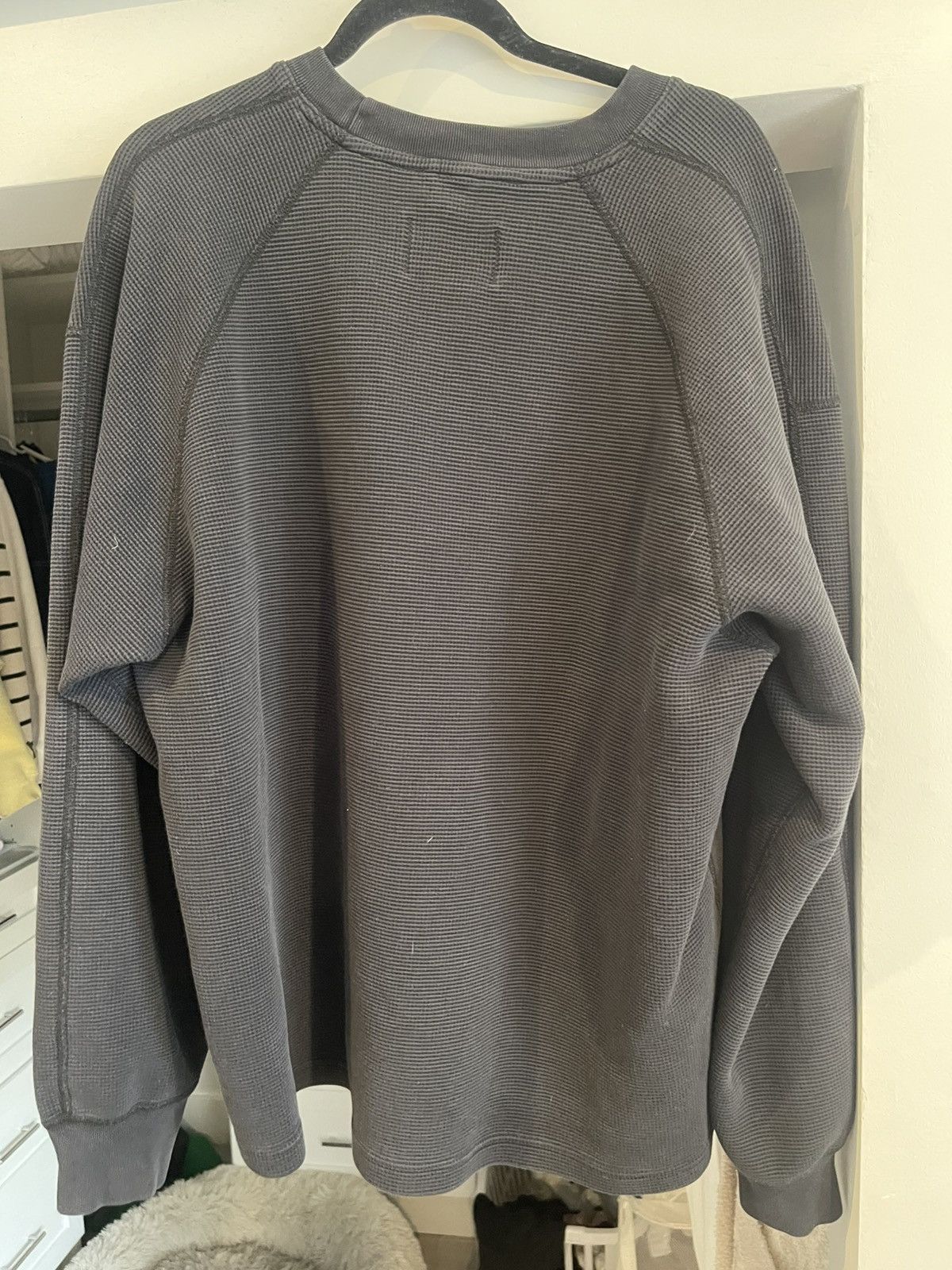 Reigning Champ Waffle Sweater Size US XL / EU 56 / 4 - 4 Thumbnail