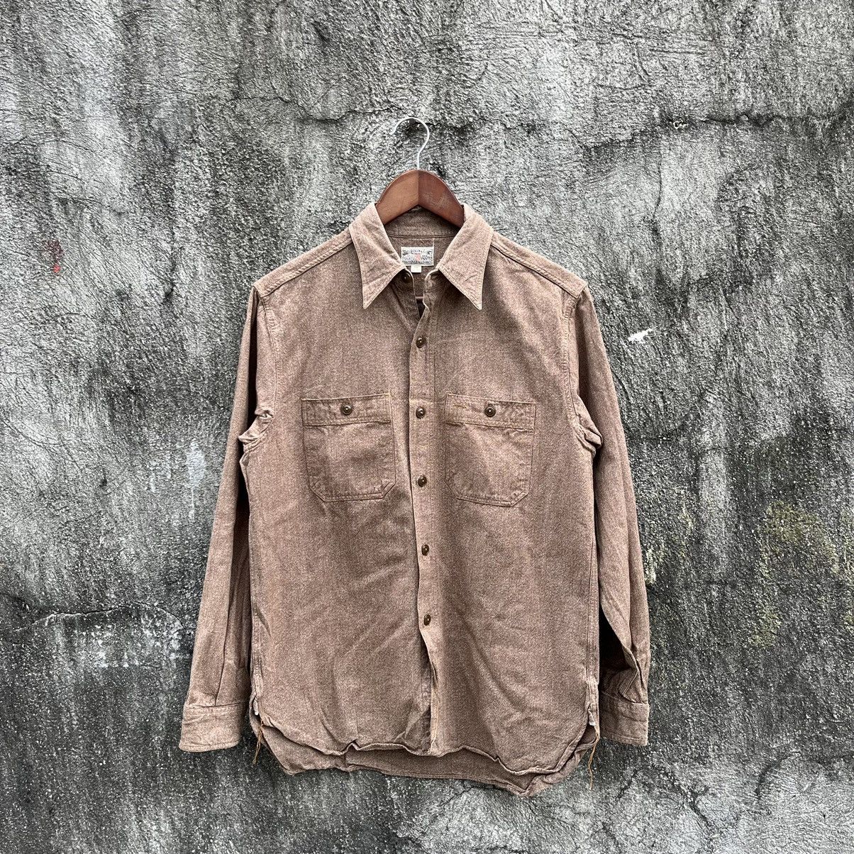 Buzz Rickson's Buzz Rickson Mock Twist Chambray Brown Size US L / EU 52-54 / 3 - 1 Thumbnail