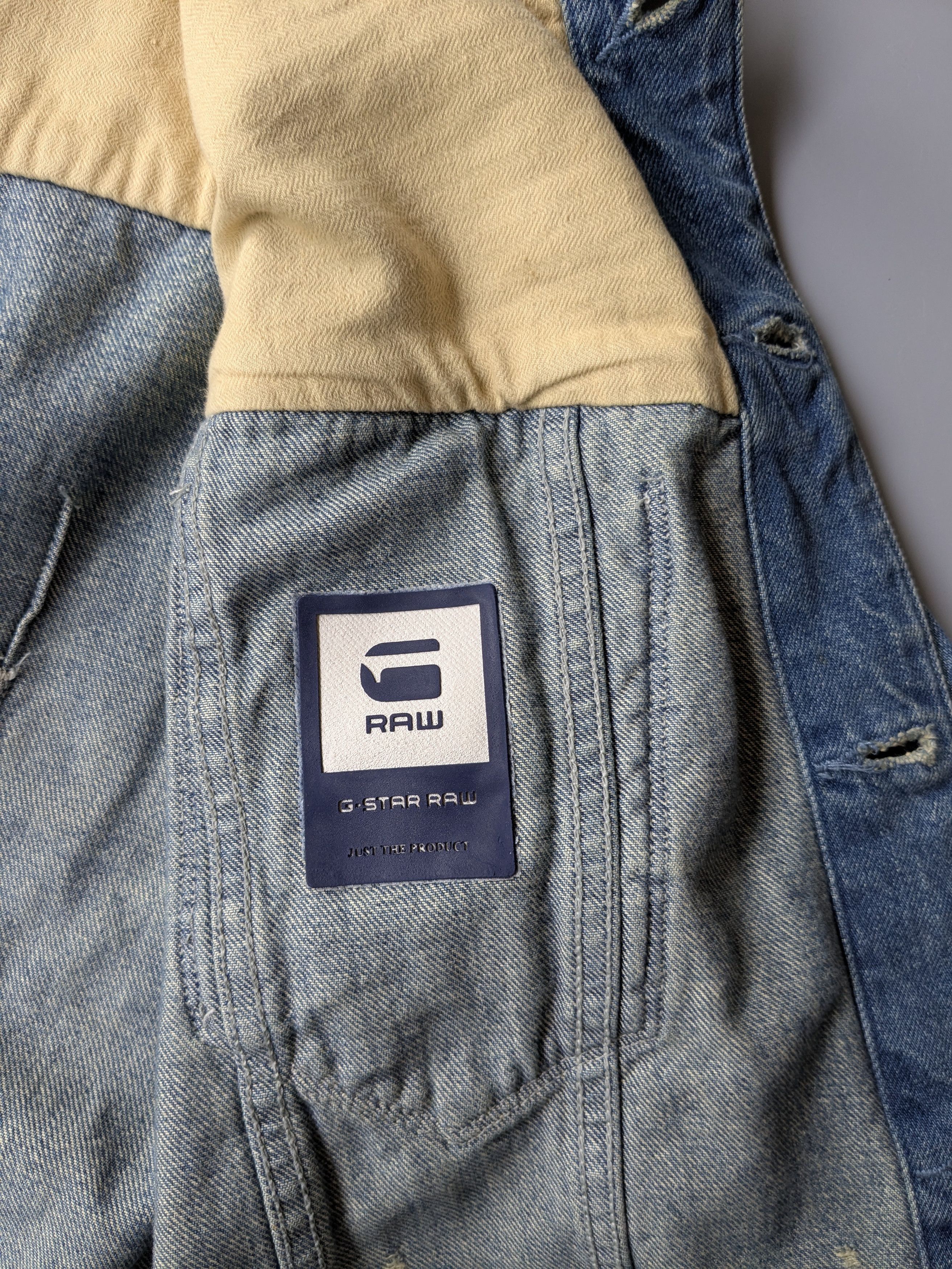 Diesel G Star Raw Type 3 buckle back trucker jeans Size US M / EU 48-50 / 2 - 10 Thumbnail