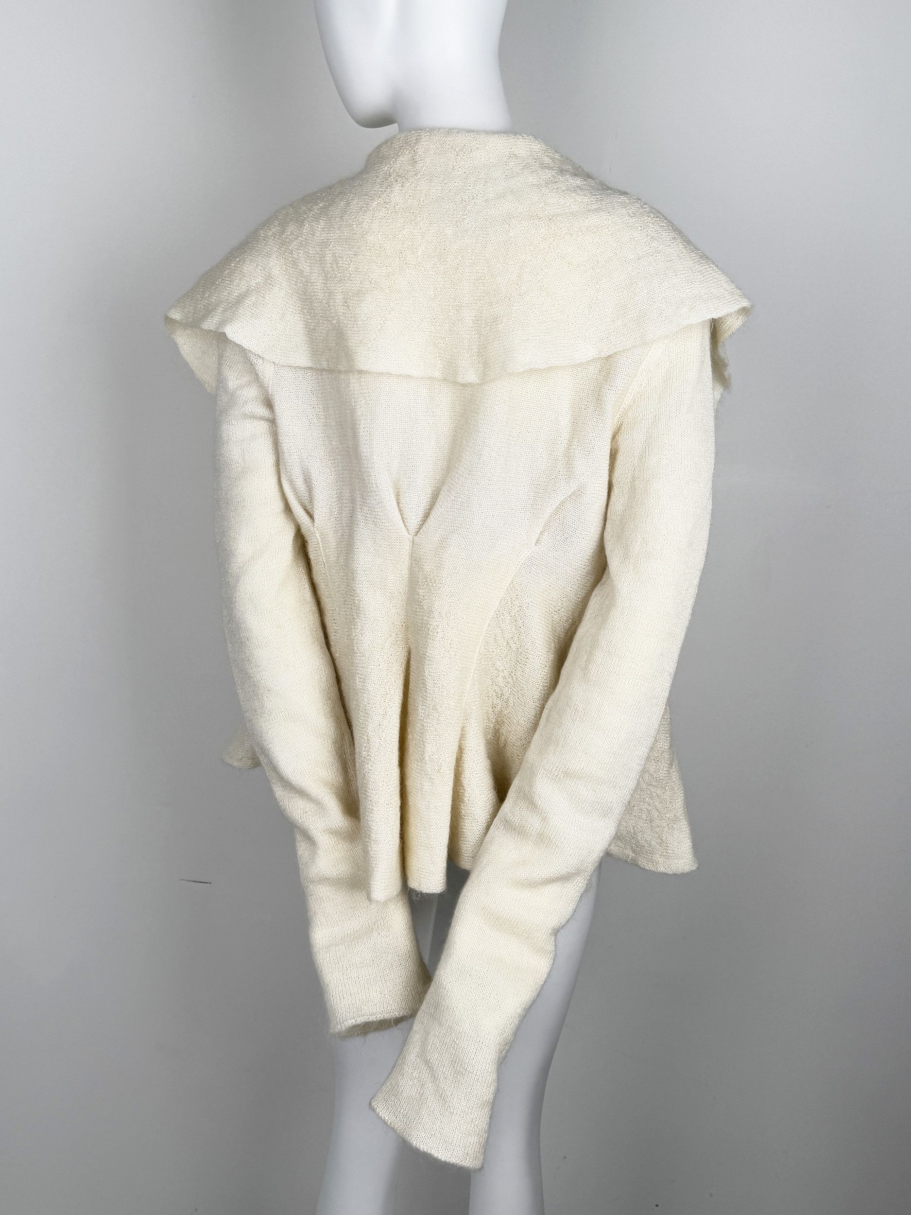 plein sud Plein Sud Vintage Mohair Wrap Jacket Top Knitted Cardigan Size M / US 6-8 / IT 42-44 - 4 Thumbnail