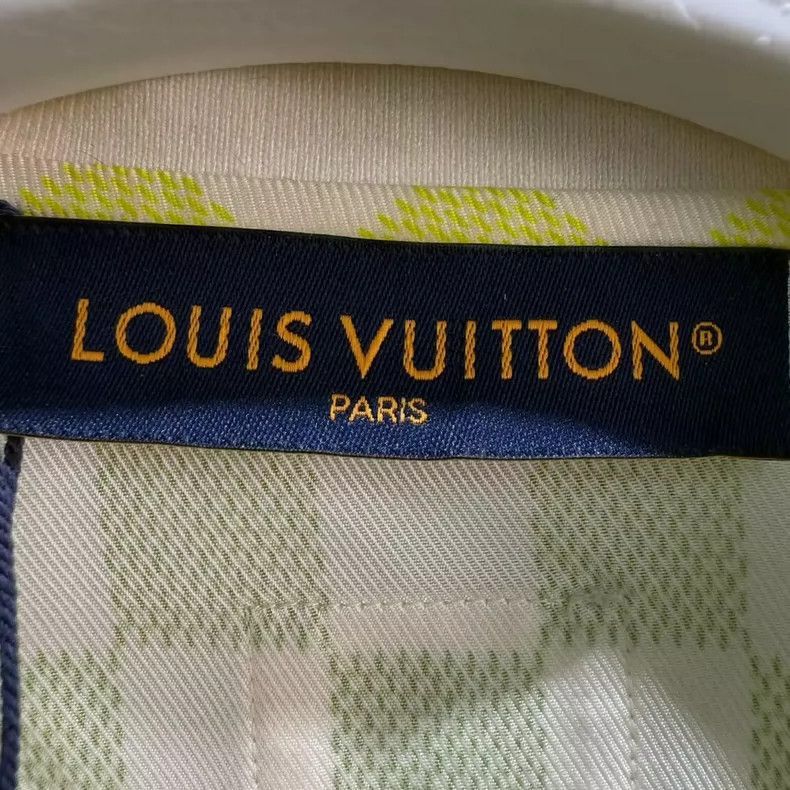 Louis Vuitton Louis Vuitton LV Louis Vuitton Damier Logo Short Sleeve Po Size US XXL / EU 58 / 5 - 3 Thumbnail