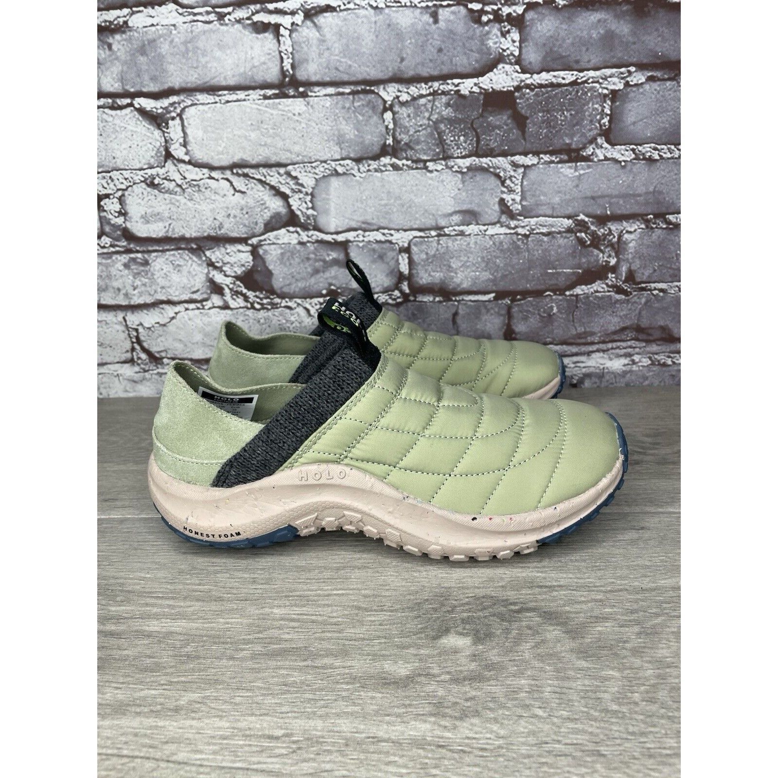 Other Holo Credimus After Hours Quilted Mint Green Synthetic Hikin Size US 8 / IT 38 - 17 Thumbnail