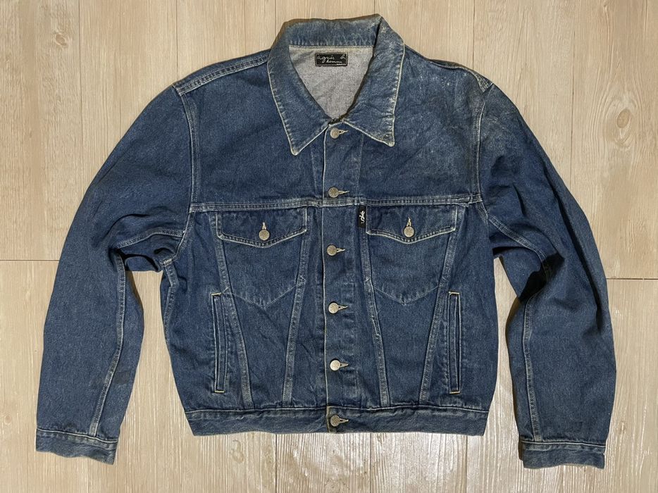 Agnes B. Agnes B. Denim Jacket Made in France | Grailed