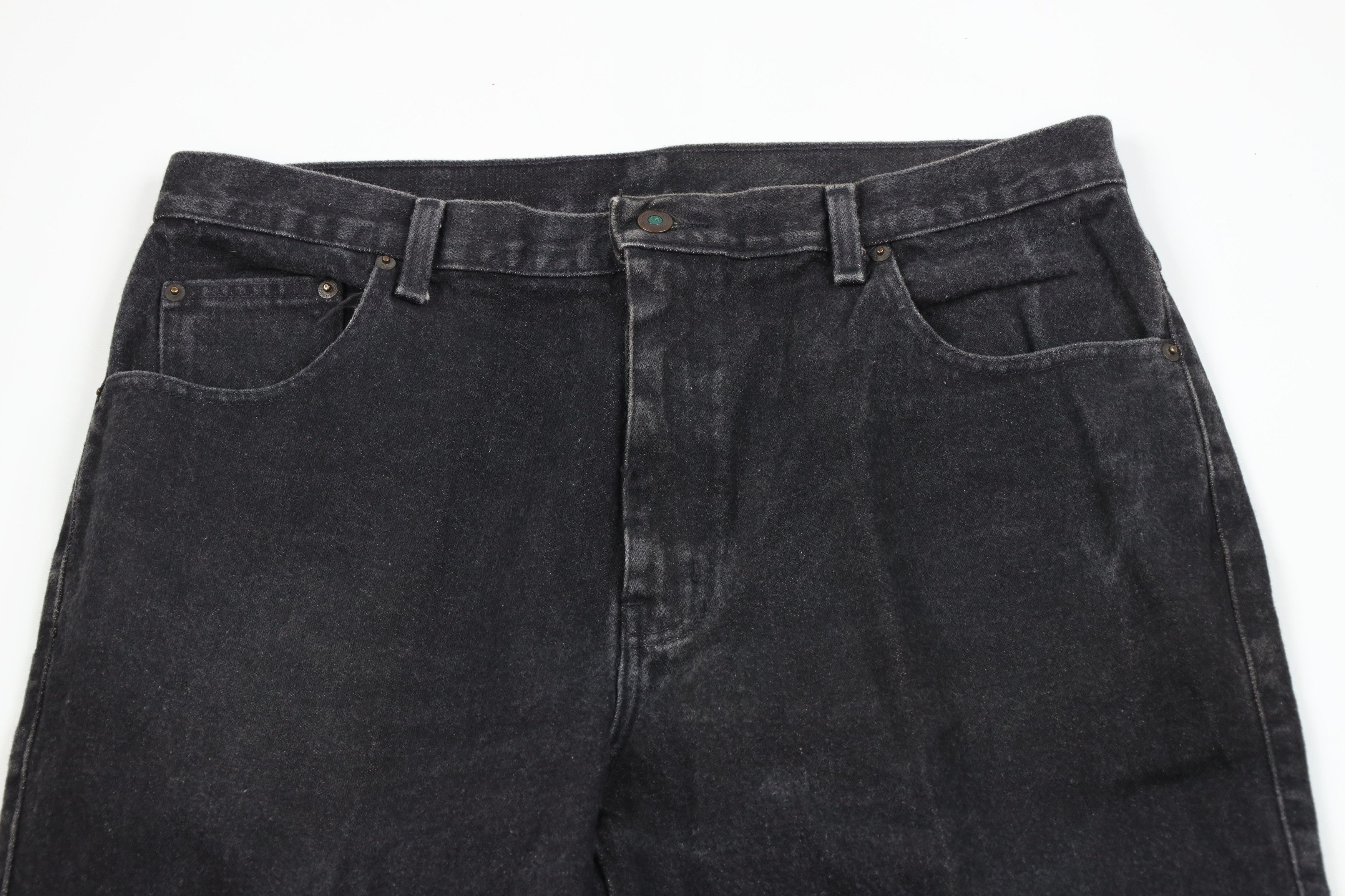 Vintage Vintage 90s Streetwear Relaxed Fit Tapered Leg Denim Jeans Size US 36 / EU 52 - 2 Thumbnail