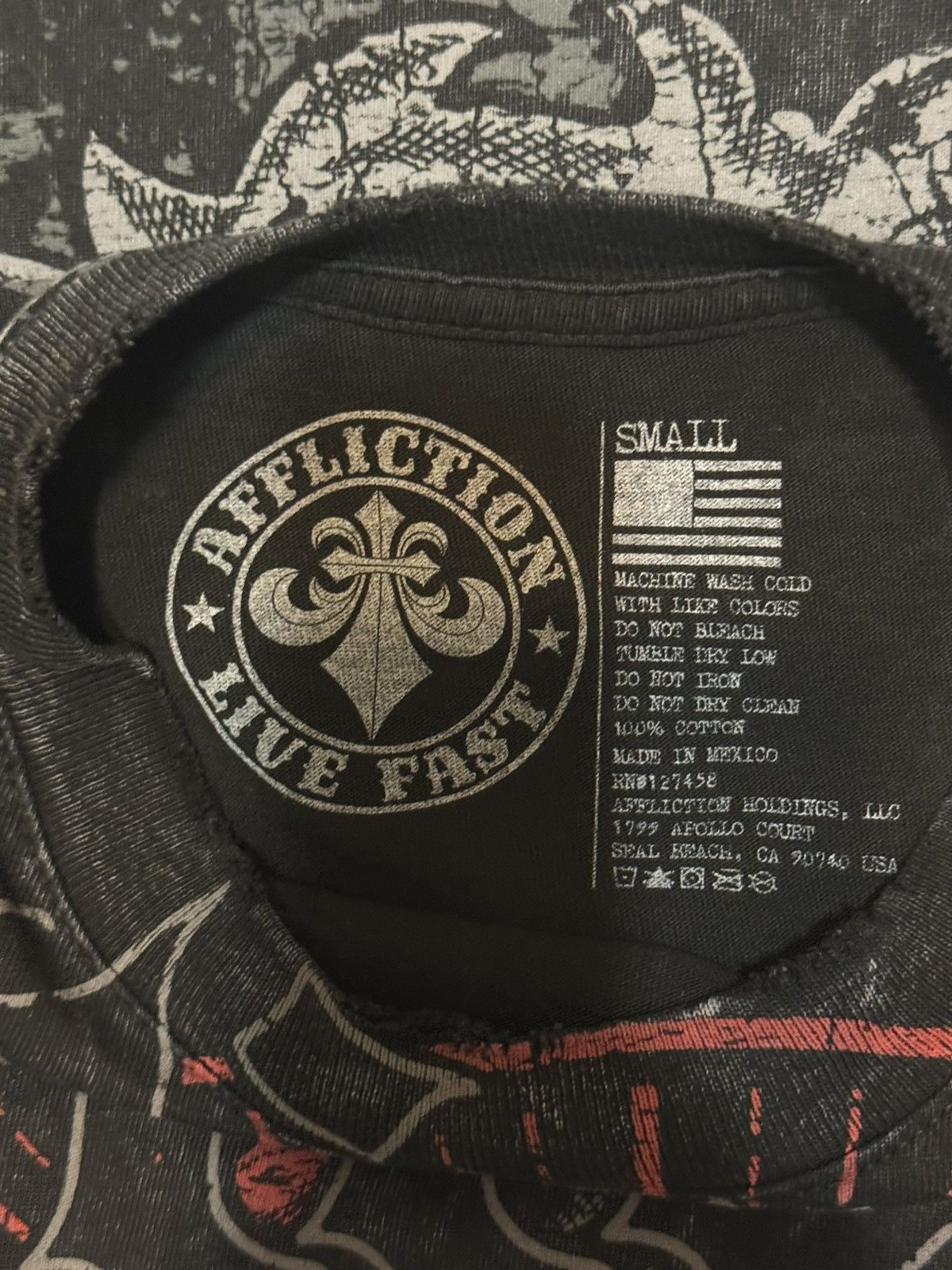 Ken Carson Ken Carson and Affliction shirt Size US S / EU 44-46 / 1 - 3 Thumbnail