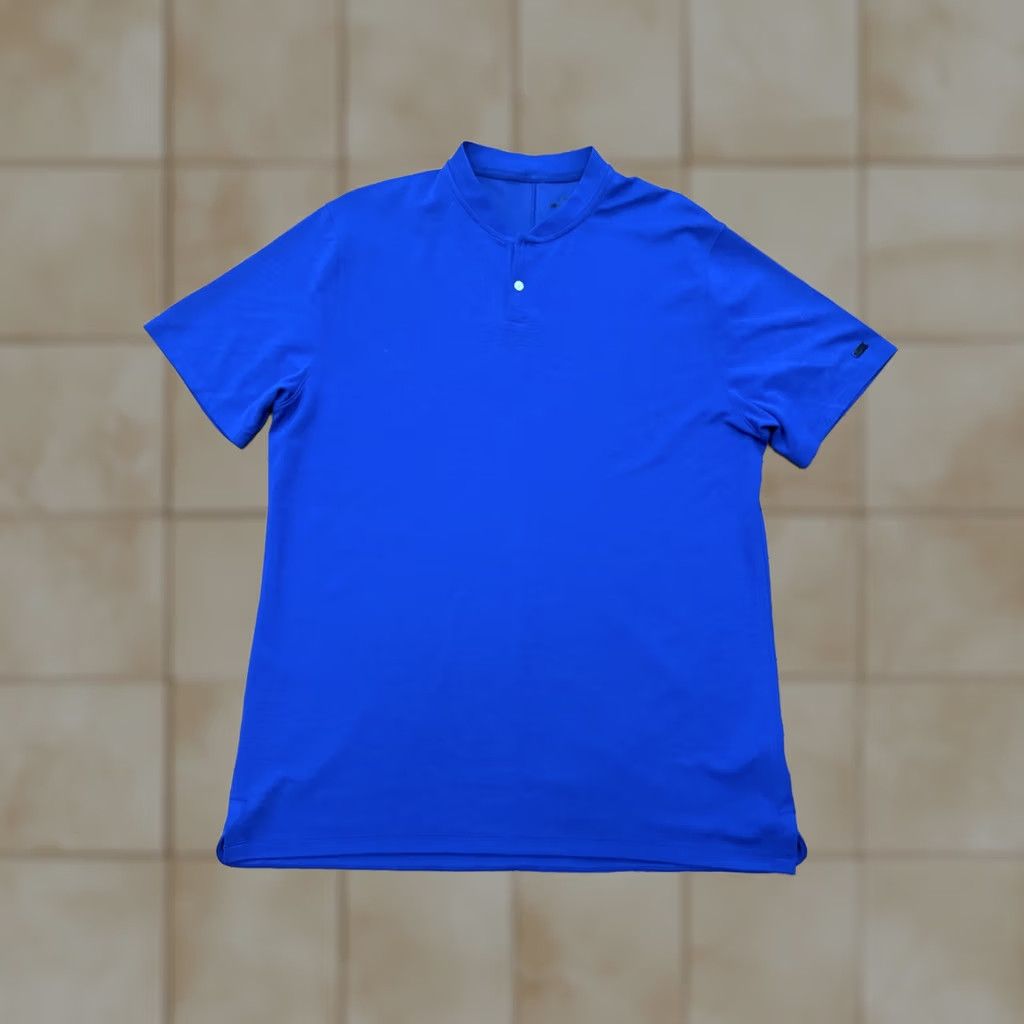 Nike Nike Tiger Woods Polo Shirt Men XL Blue Vapor Aeroreact Performance Blade Collar Size US XL / EU 56 / 4 - 1 Thumbnail