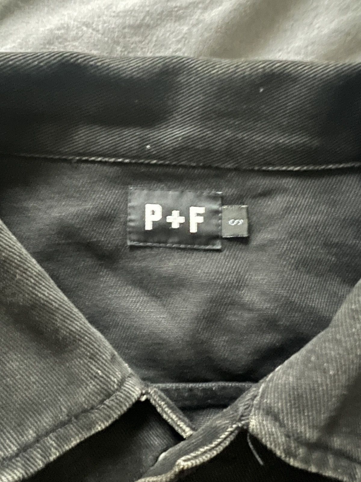 Places + Faces Places + Faces Black Denim Jacket Size US S / EU 44-46 / 1 - 4 Thumbnail