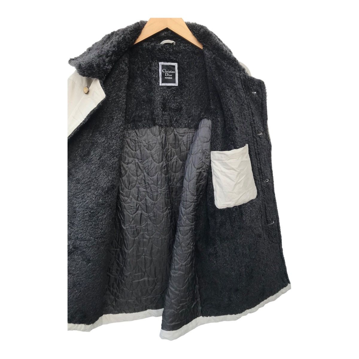 Christian Dior Monsieur × Vintage Vintage Christian Dior Monsieur CD Faux Fur Jacket Size US L / EU 52-54 / 3 - 7 Thumbnail