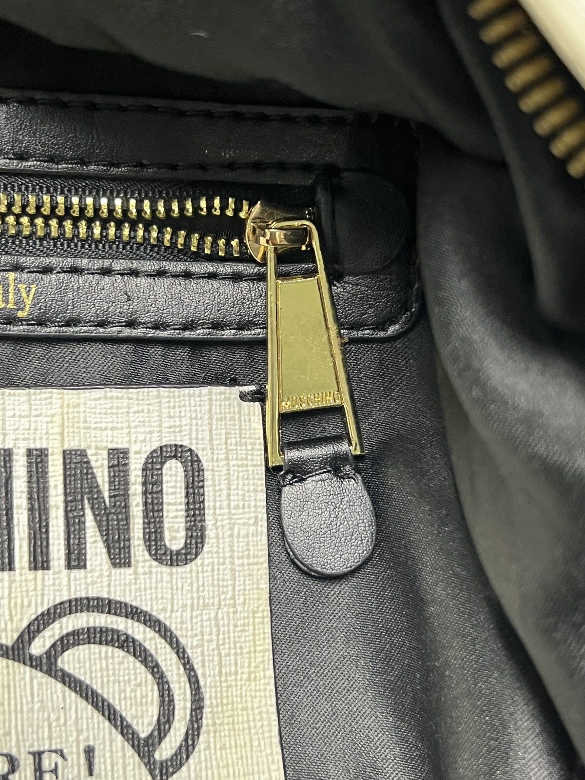 Moschino Moschino Teddy Bear Logo Backpack Size ONE SIZE - 16 Thumbnail