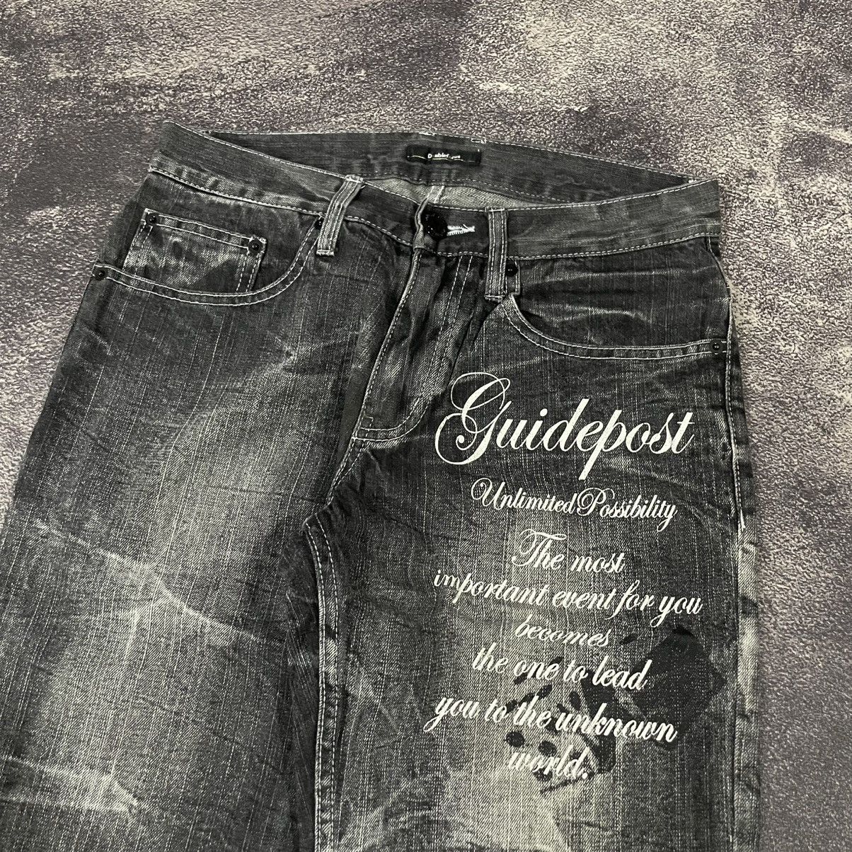 If Six Was Nine × Japanese Brand × Le Grande Bleu (L.G.B.) 00's Doublefocus short jeans Size US 31 - 3 Thumbnail