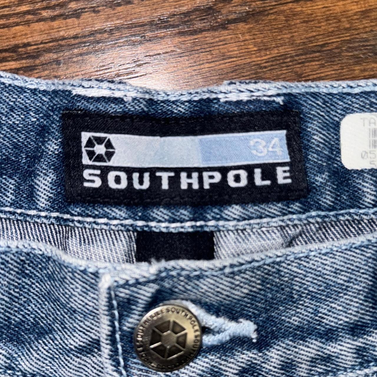 Southpole Southpole jorts 34 Blue Denim Flat Front Jorts Retro Casual Size US 42 / EU 58 - 4 Thumbnail