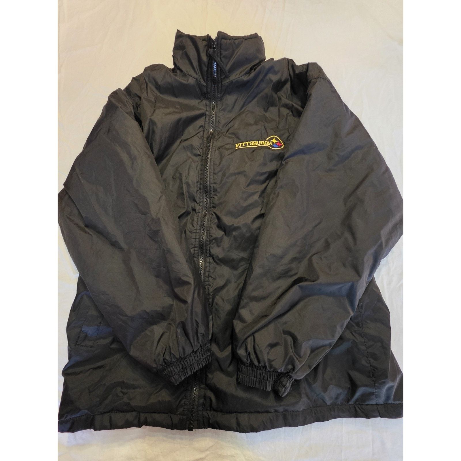 Other Pittsburgh Steelers Women's Size Xl Zippered Black Puffer Size US XL / EU 56 / 4 - 1 Thumbnail