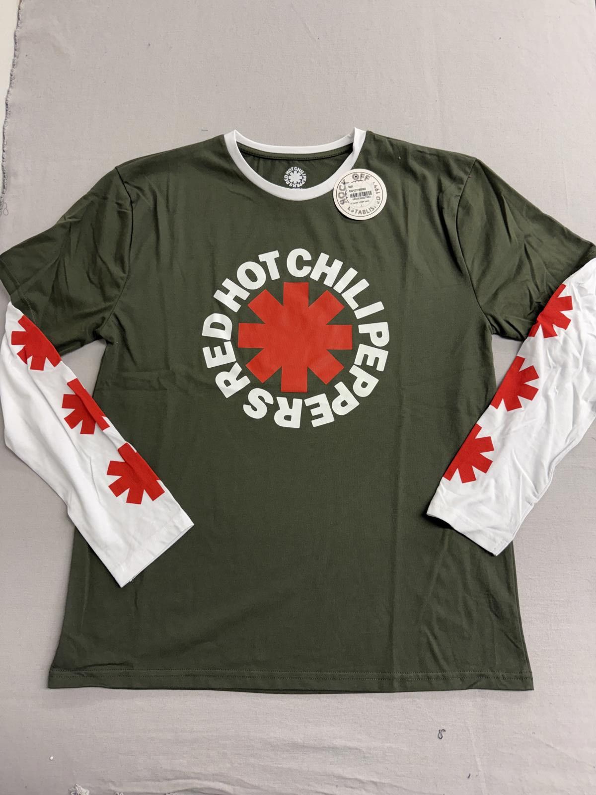 Other Y2K Red Hot Chili Peppers Long Sleeve T-shirt Asterisk - L Size US L / EU 52-54 / 3 - 1 Thumbnail