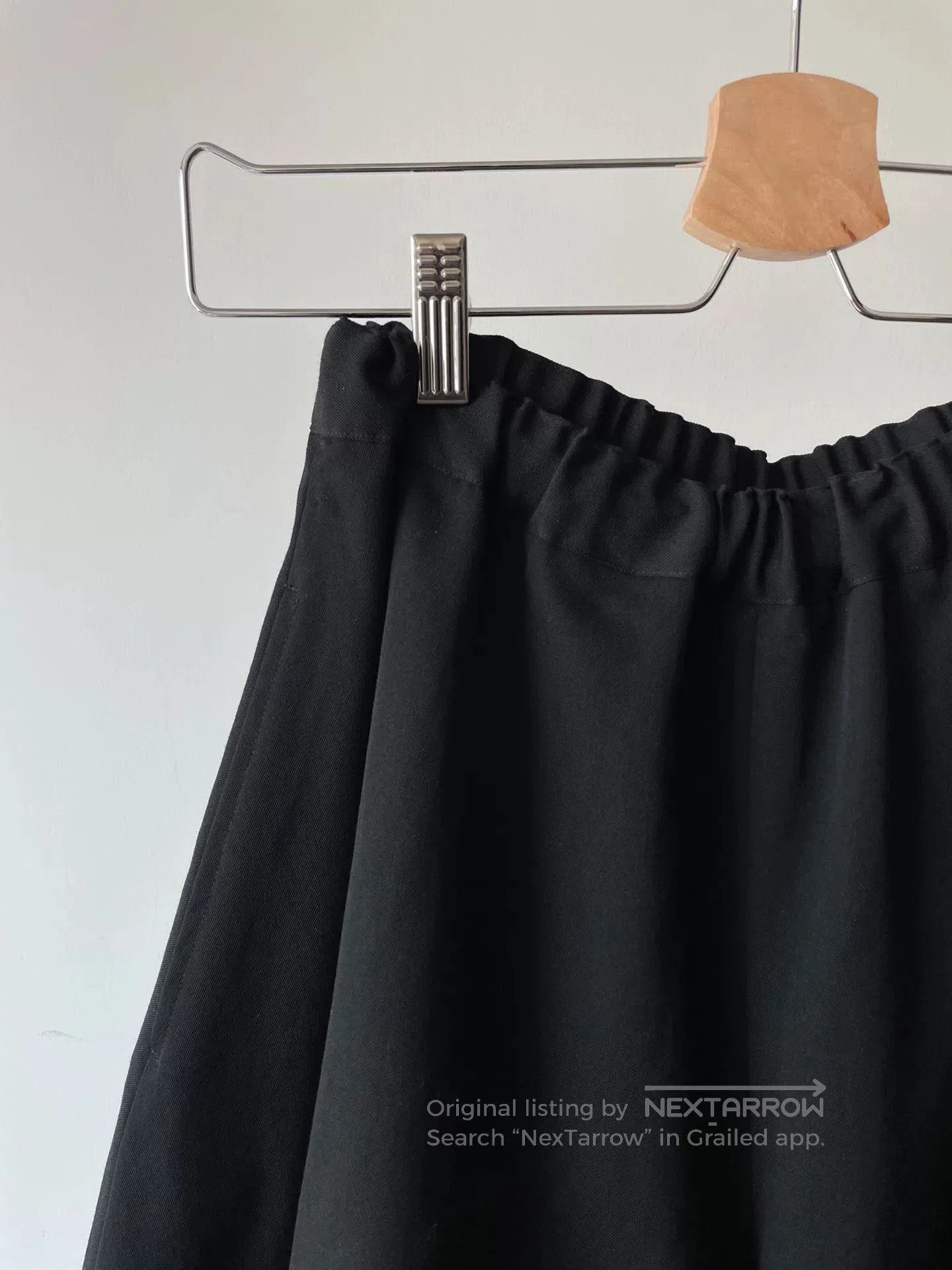 Comme des Garcons Comme des Garcons Black Balloon Cropped Pants. Size 33" - 4 Thumbnail
