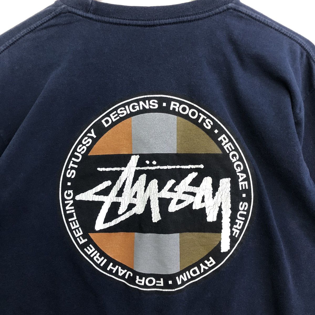 Stussy Stussy Reggae Roots For Jah Irie Feeling Long Sleeve Tee Size US M / EU 48-50 / 2 - 14 Thumbnail