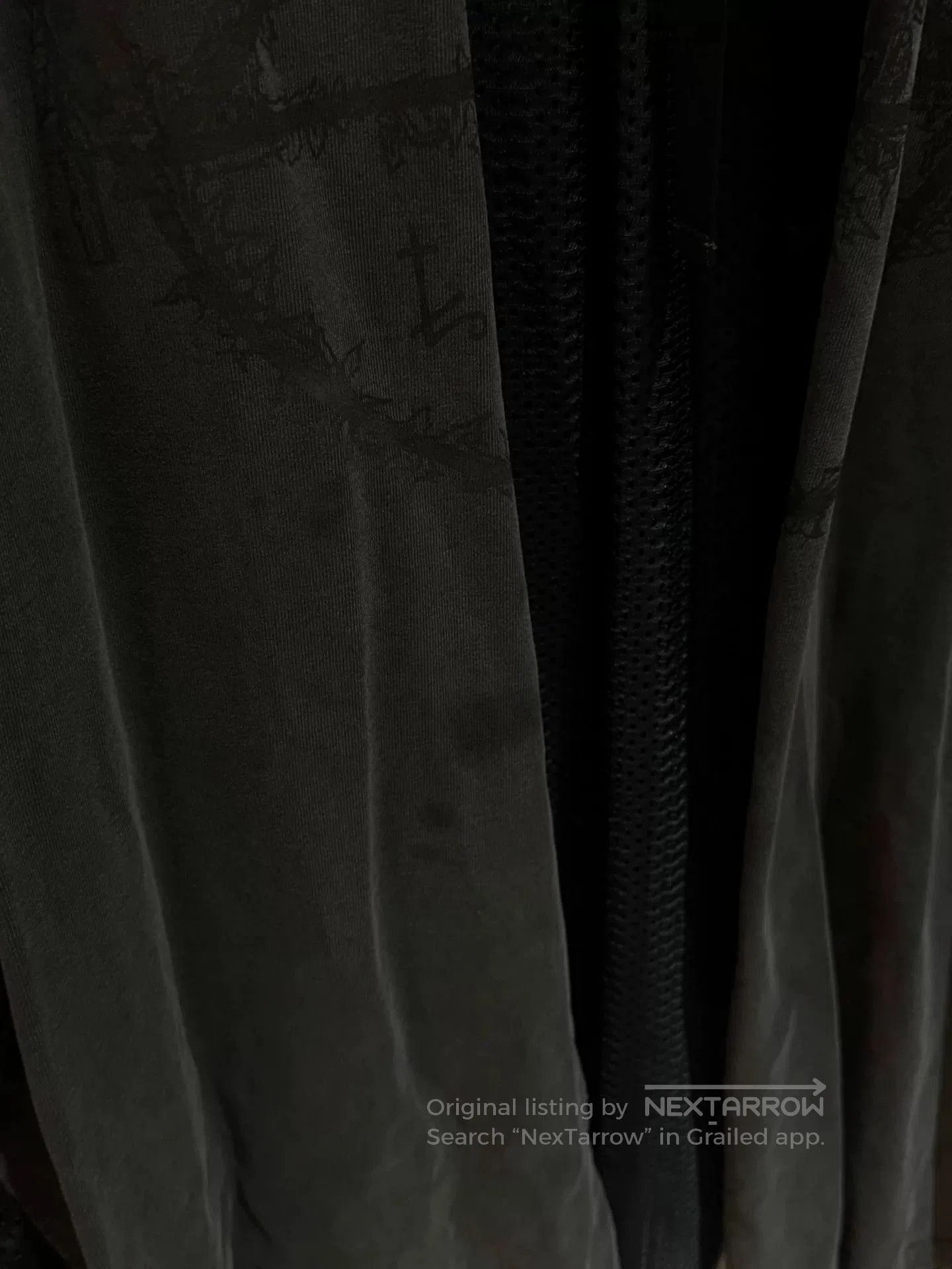 KIDILL black and gray magic circle cloak. Size XXS / US 00 / IT 34 - 2 Thumbnail