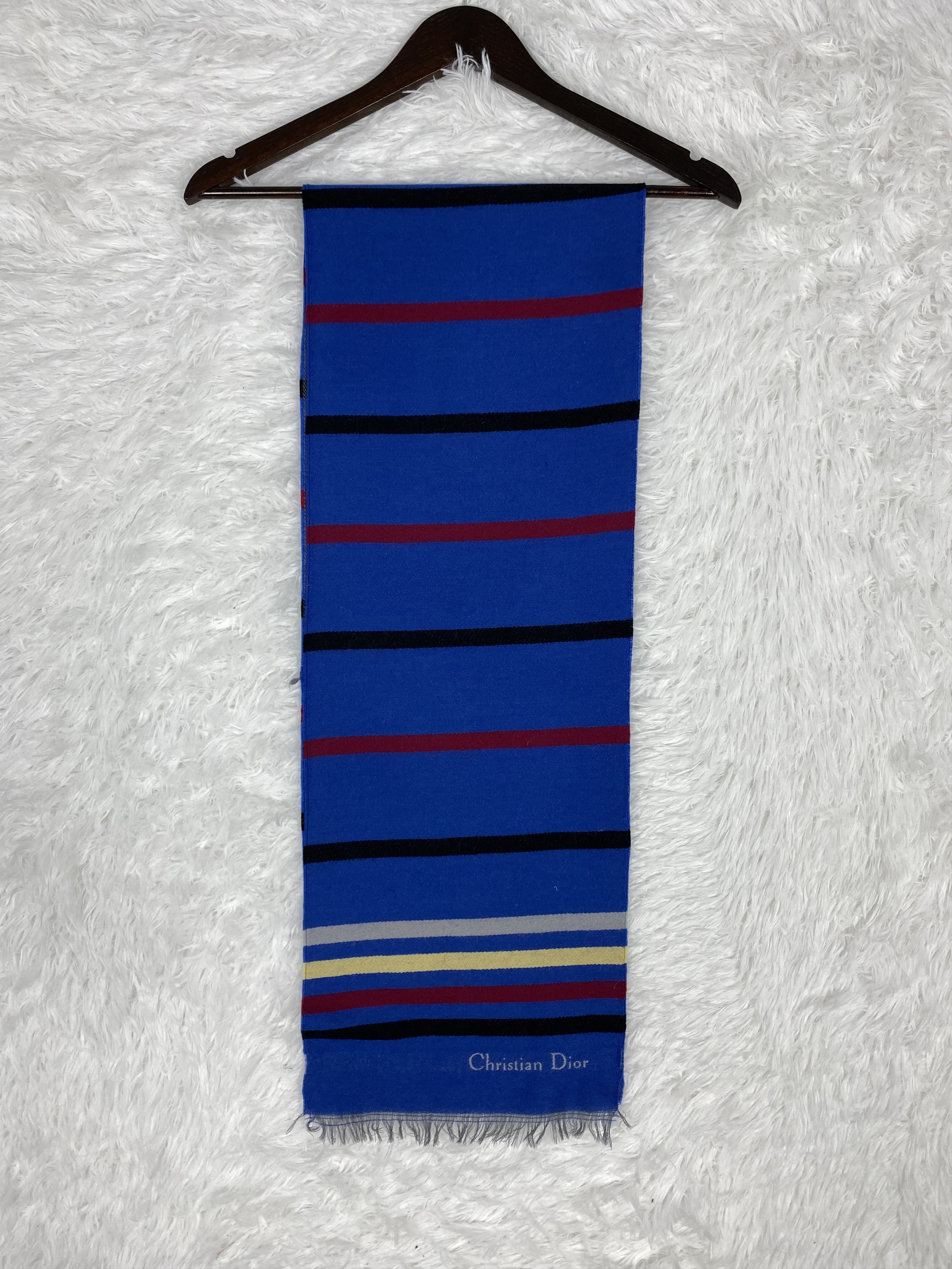 Christian Dior Monsieur Vintage Christian Dior Scarf / Muffler Neckwear PM0047 Size ONE SIZE - 4 Thumbnail