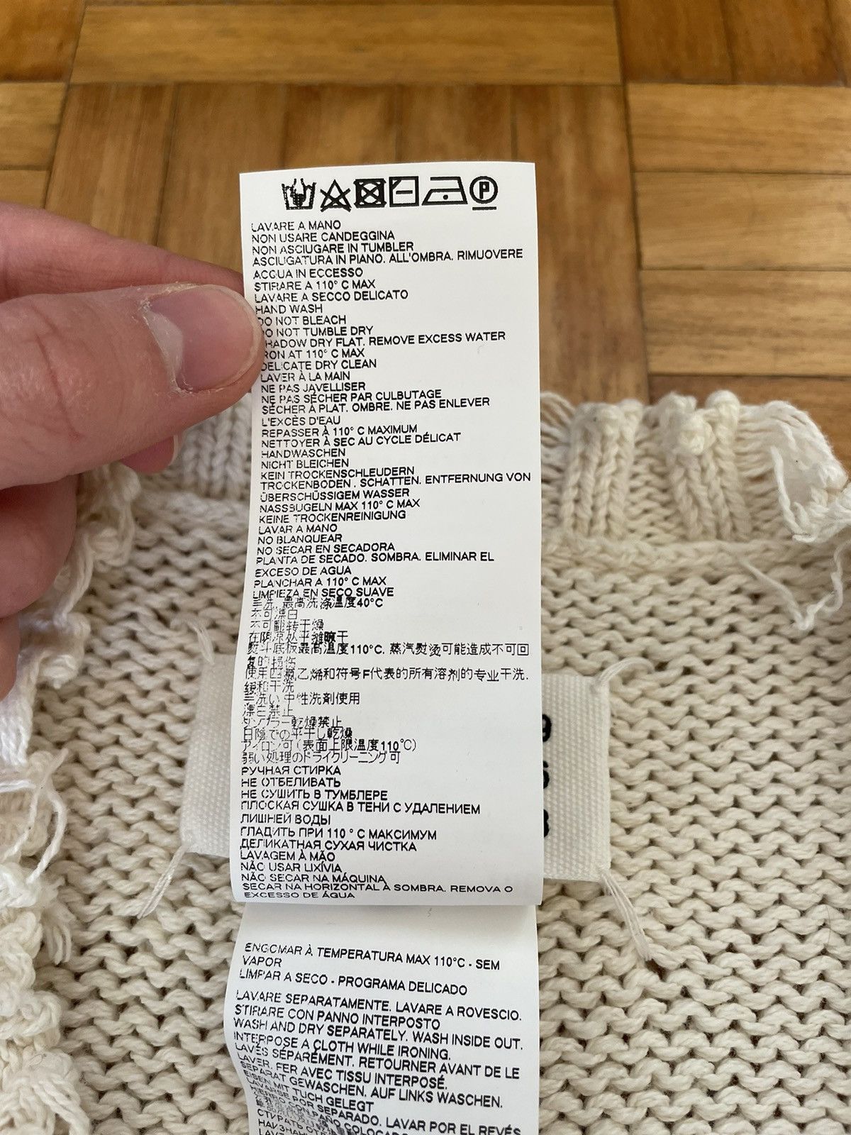 Maison Margiela Maison Margiela knitted sweater Size US M / EU 48-50 / 2 - 7 Thumbnail
