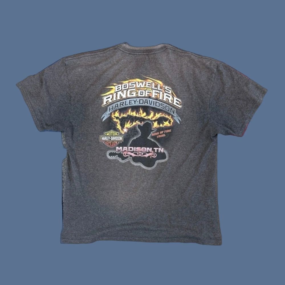 Harley Davidson Harley Davidson Men’s T-Shirt Biker Pocket Gray XL 90s Y2K Motorcycle Shirt Mens Short Sleeve Vintage No Size US XL / EU 56 / 4 - 1 Thumbnail