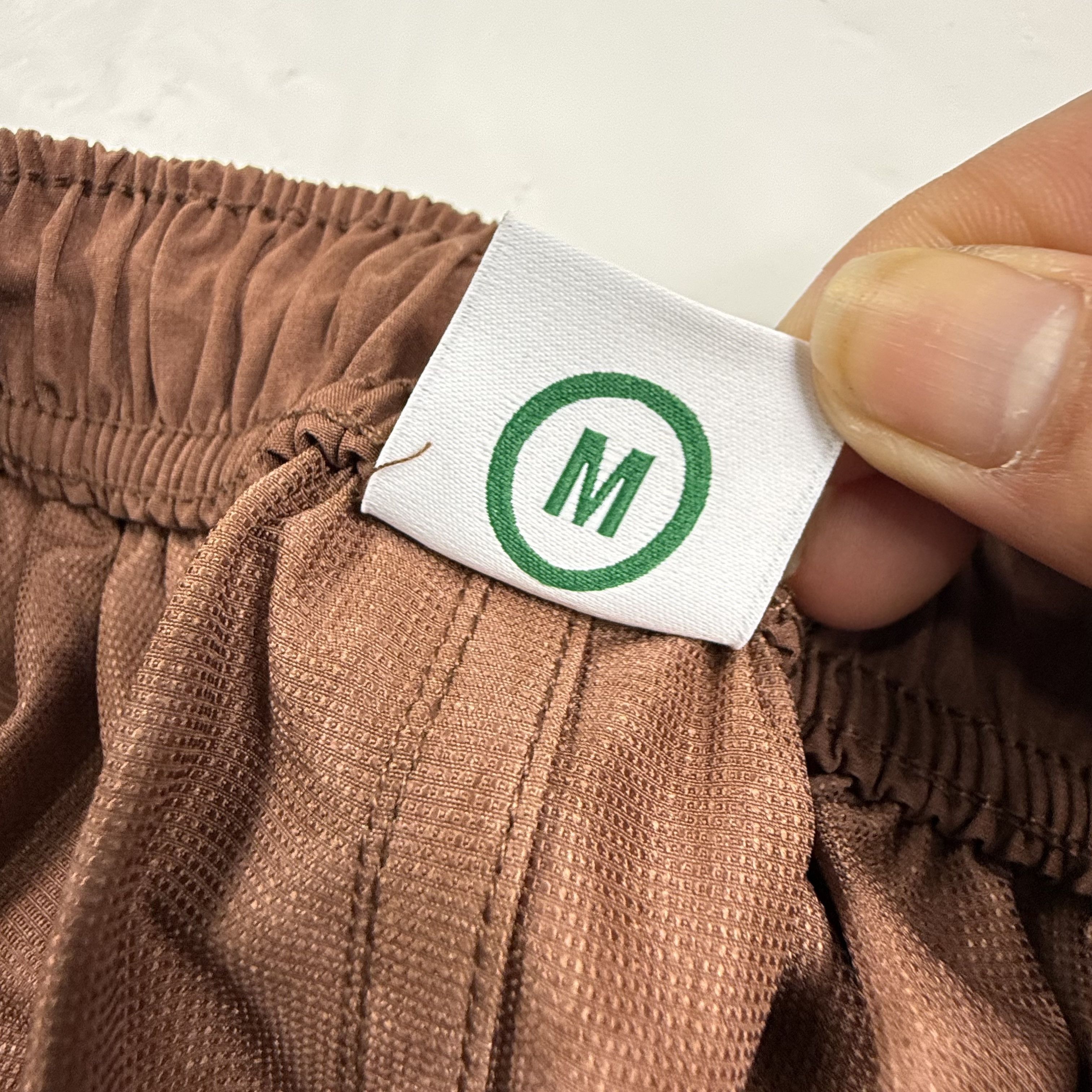 HIDDEN Hidden NY Monogram Mesh Shorts Brown Logo Streetwear Mens Size US 28 / EU 44 - 7 Thumbnail