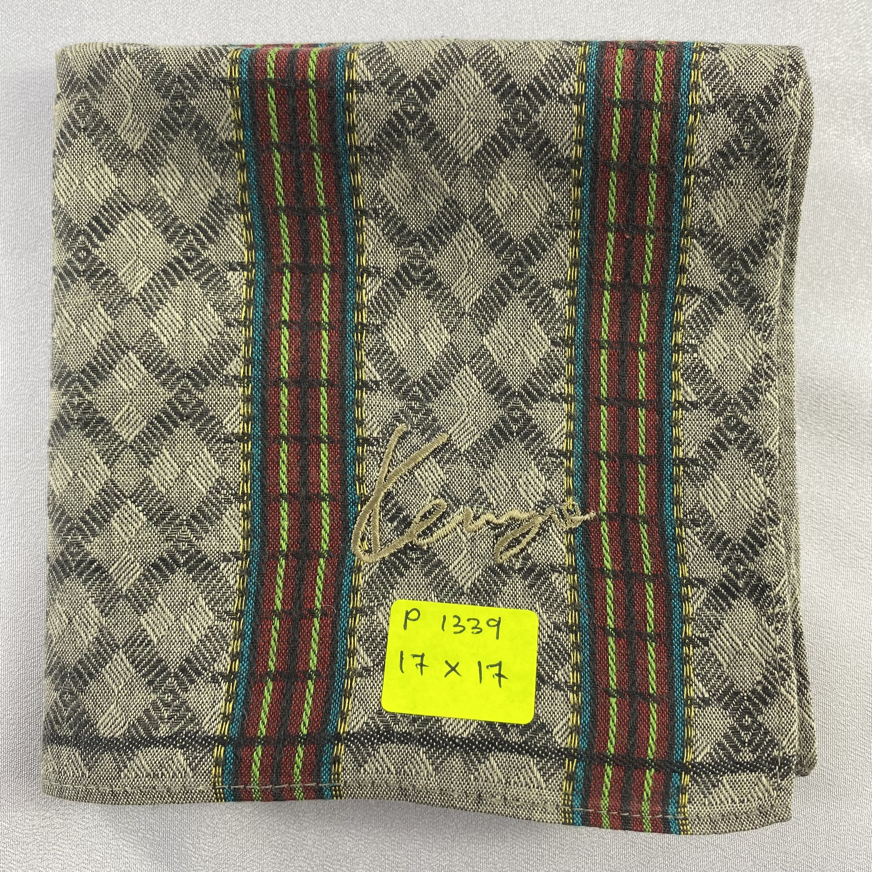 Kenzo × Vintage Kenzo Bandana/ Handkerchief / Neckerchief-P1339 Size ONE SIZE - 5 Thumbnail
