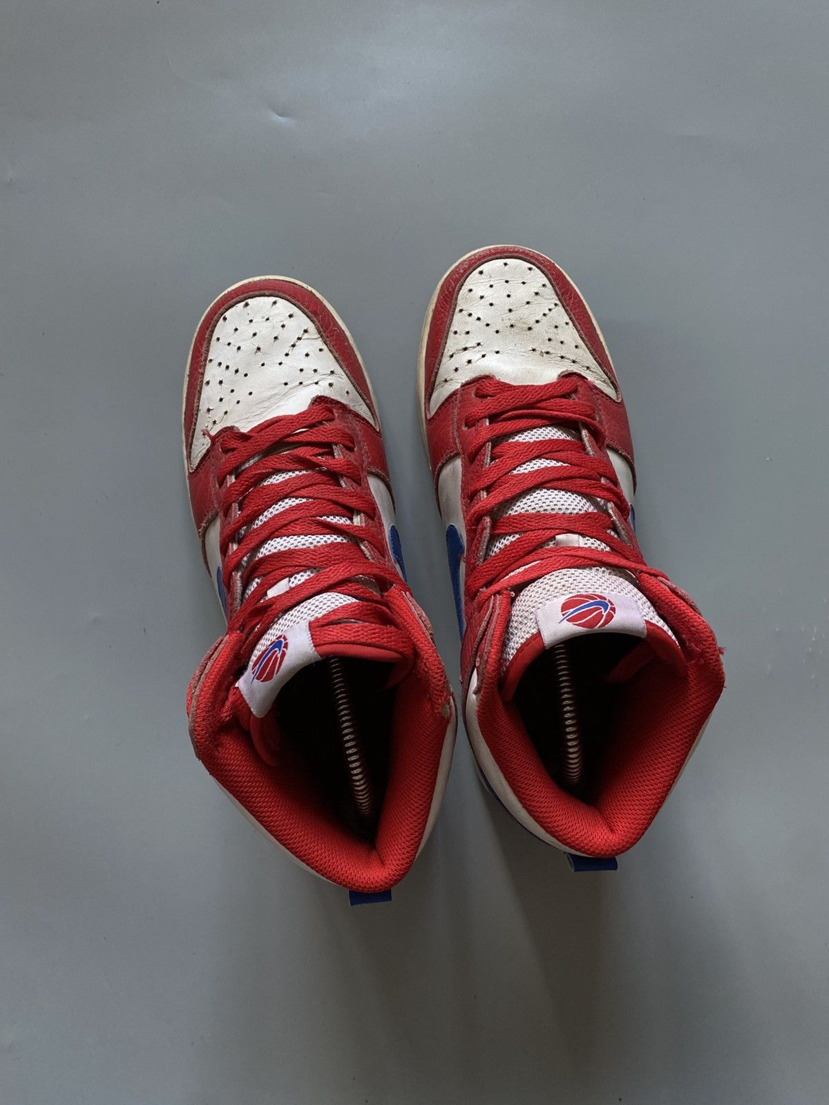 Nike Nike Dunk leather red sk8 vintage shoes Size US 7.5 / EU 40-41 - 8 Thumbnail
