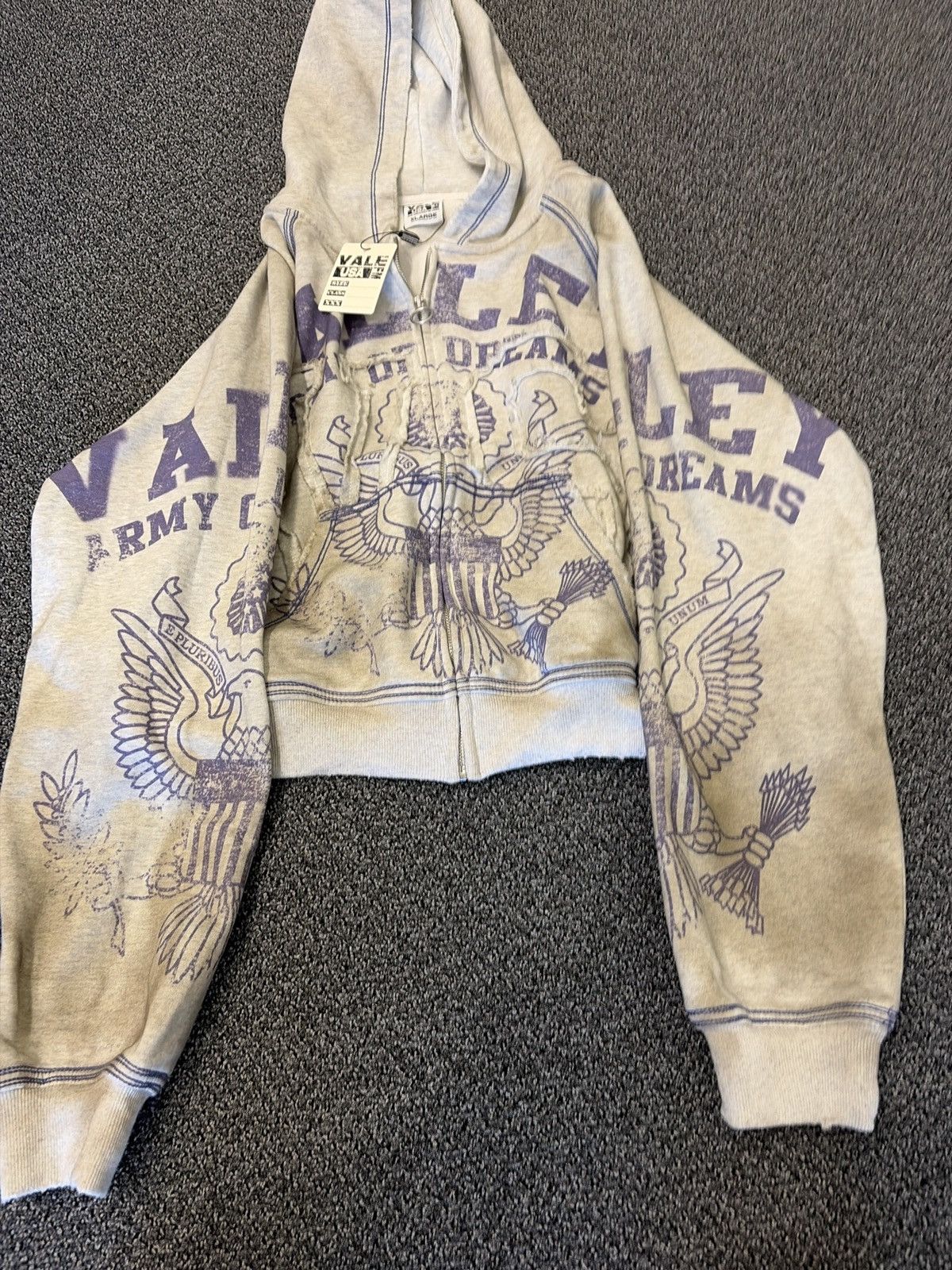 Vale [NEW] Vale "Army" Full-Zip , Sz XL Size US XL / EU 56 / 4 - 1 Thumbnail