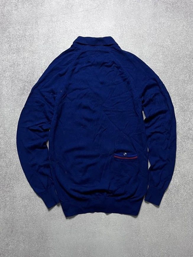 Fred Perry × Vintage Vintage Fred Perry Bradley Wiggins Wool Zip Sweater S Size US S / EU 44-46 / 1 - 3 Thumbnail