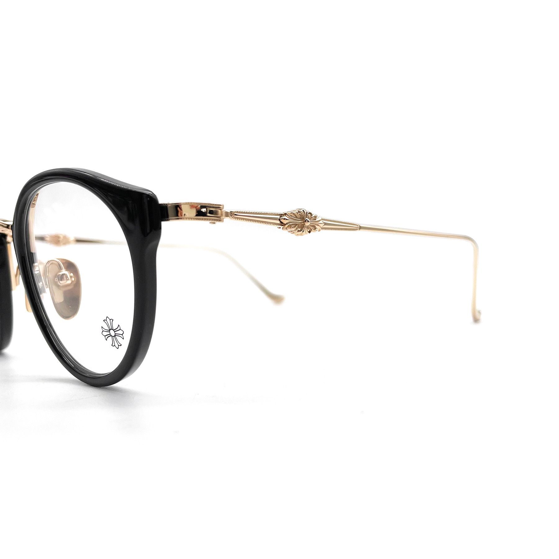 Chrome Hearts Chrome Hearts DIG BIG BK/GP Glasses Frame Size ONE SIZE - 2 Thumbnail