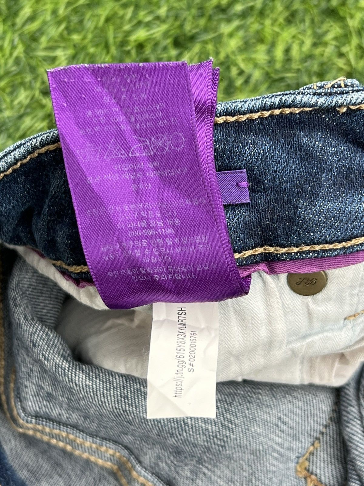 Polo Ralph Lauren Ralph Lauren Purple Label "Straight Fit" Hand-Brushed Denim Size US 32 / EU 48 - 18 Thumbnail