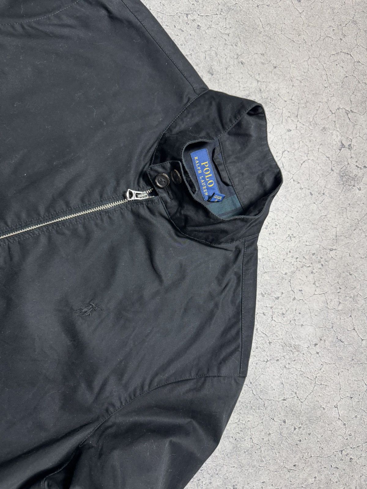 Polo Ralph Lauren Polo Ralph Lauren Vintage Bomber Jacket Hype Casual Black Size US M / EU 48-50 / 2 - 5 Thumbnail