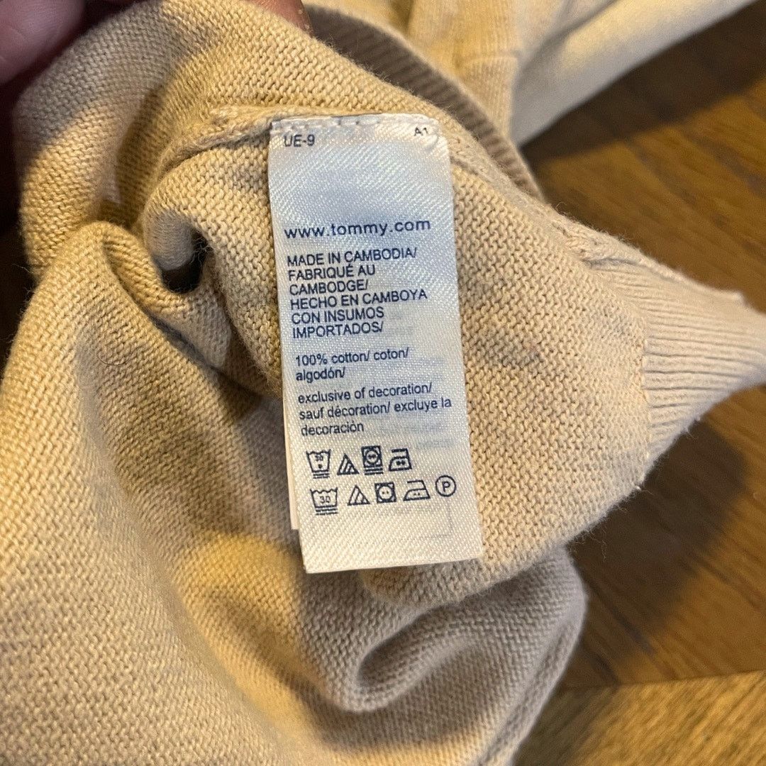Tommy Hilfiger Classic Crewneck Sweater Size XL Cotton Casual Office Preppy Size US XL / EU 56 / 4 - 4 Thumbnail