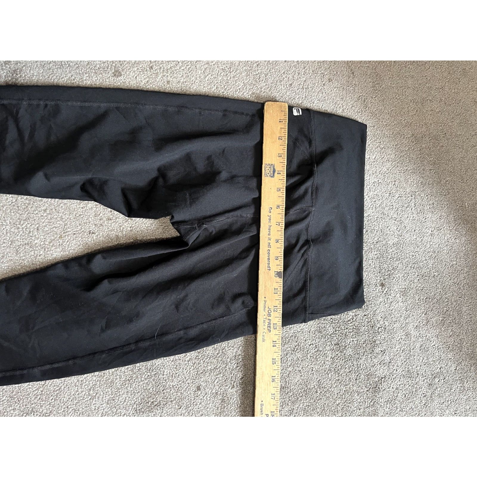 Fabletics Fabletics Black Women's Regular Leggings Solid Logo Accent Small XS? Size 28" / US 6 / IT 42 - 6 Thumbnail