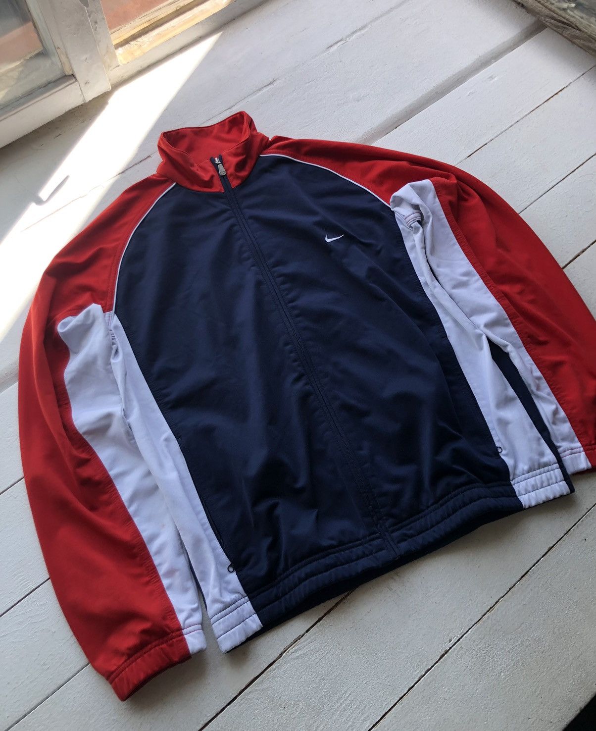 Nike Very Vintage Nike Full Zip Hoodie Y2K Small Swoosh Size US L / EU 52-54 / 3 - 2 Thumbnail