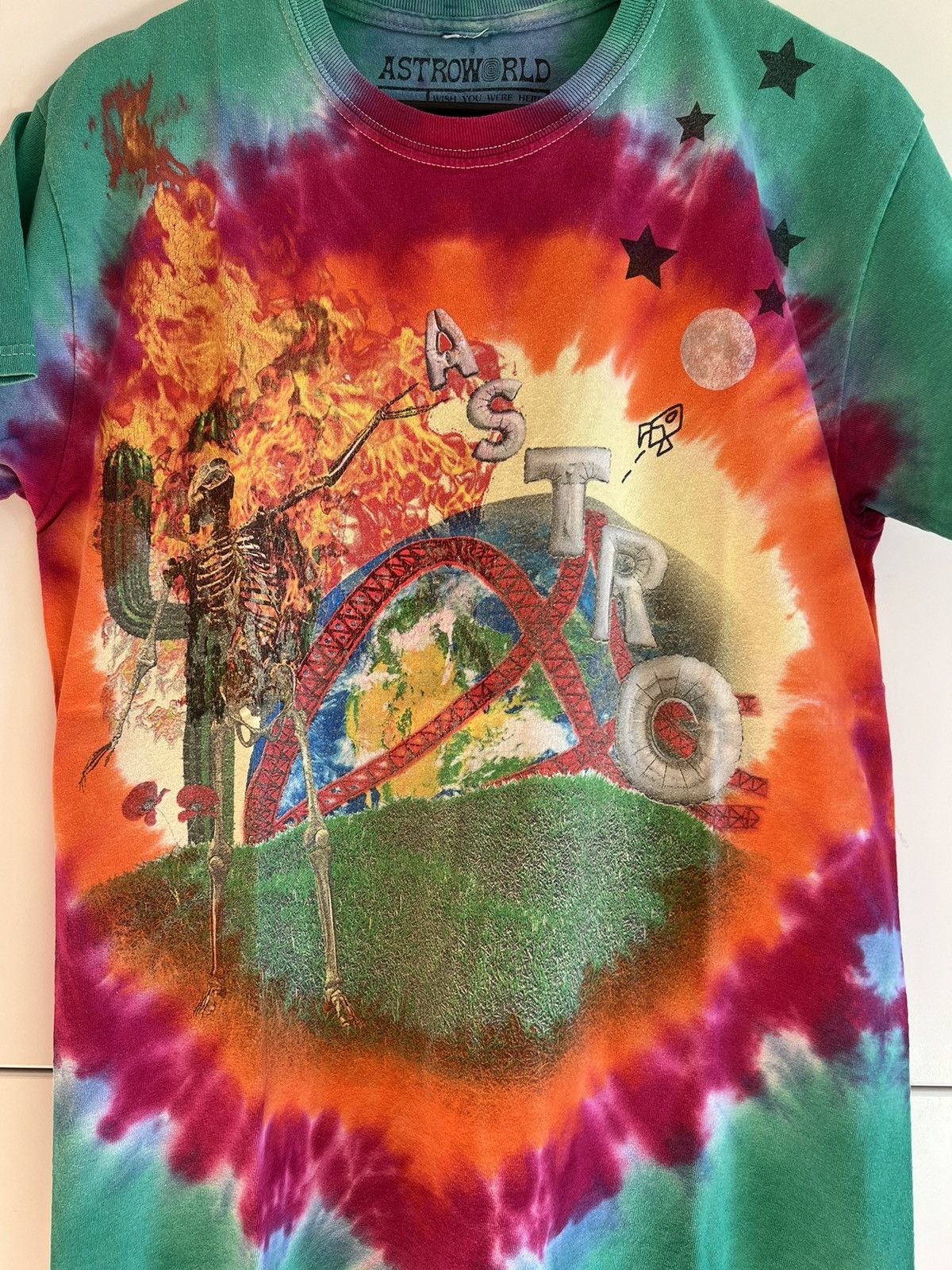Travis Scott × Vintage Travis Scott Astroworld Tee Size US M / EU 48-50 / 2 - 3 Thumbnail