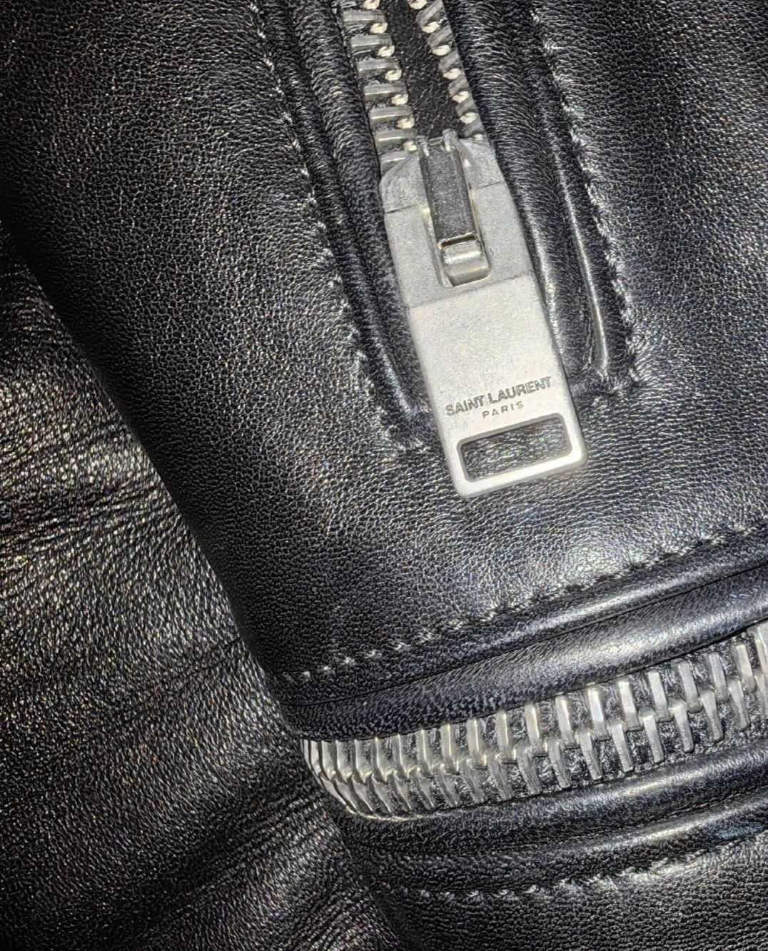 Saint Laurent Paris Saint Laurent New Year Leather Jacket-2505 Size US S / EU 44-46 / 1 - 4 Thumbnail