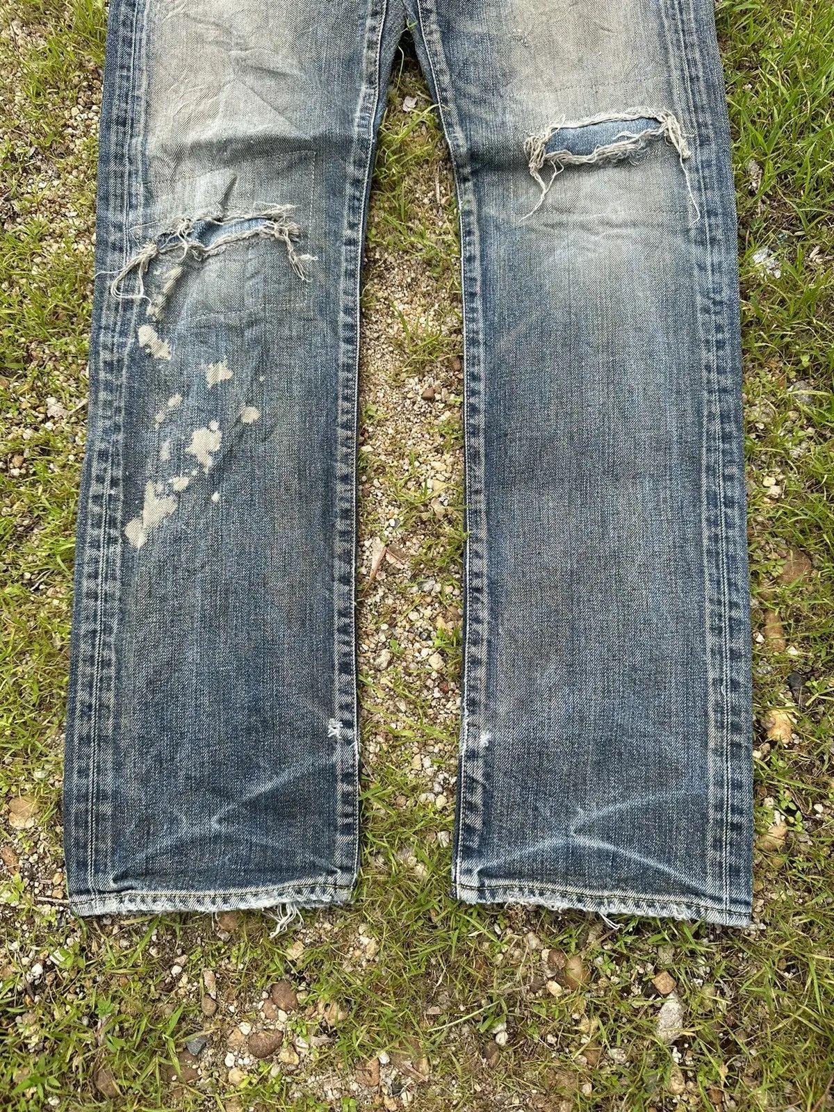If Six Was Nine SOUL OF FREEDOM ‘’MADE IN HEAVEN’’ JEANS RIPPED DENIM PANTS Size US 31 - 8 Thumbnail