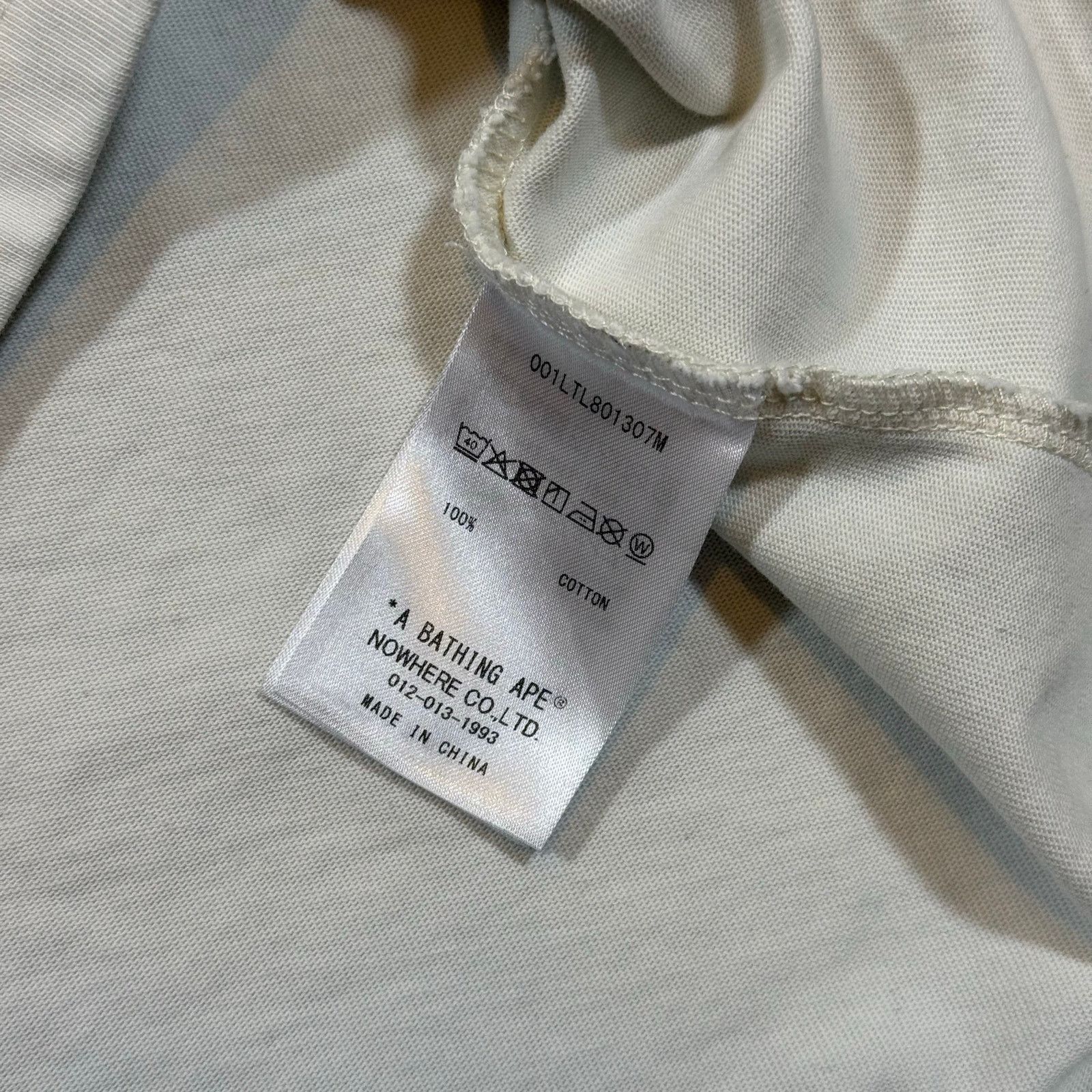 Bape × Nigo Authentic Bape Cheetah Ape Head Longsleeve Tee L Size US L / EU 52-54 / 3 - 5 Thumbnail