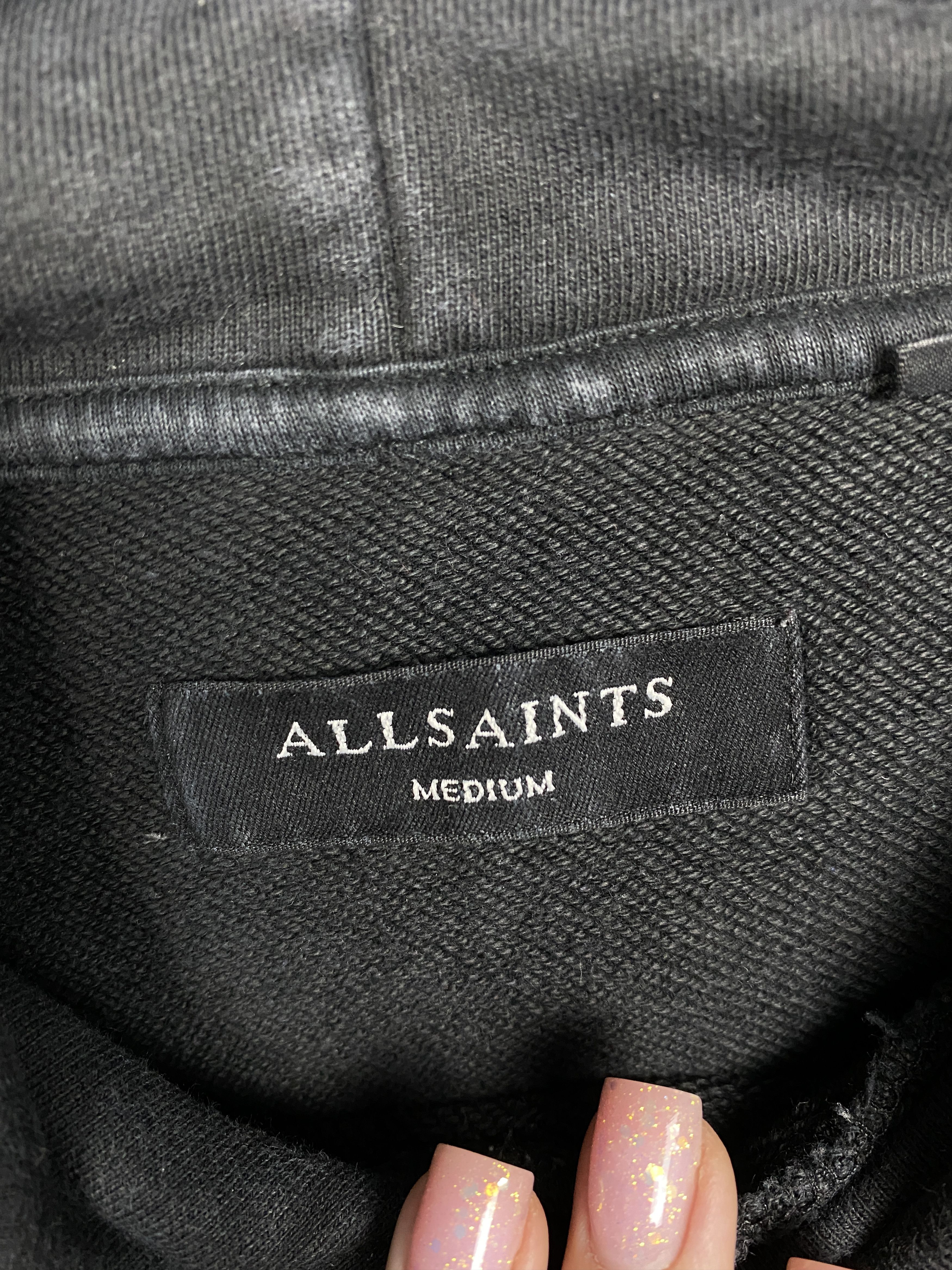 Allsaints Allsaints Vintage Mens Troglodyte LS Hoodie Size US M / EU 48-50 / 2 - 10 Thumbnail