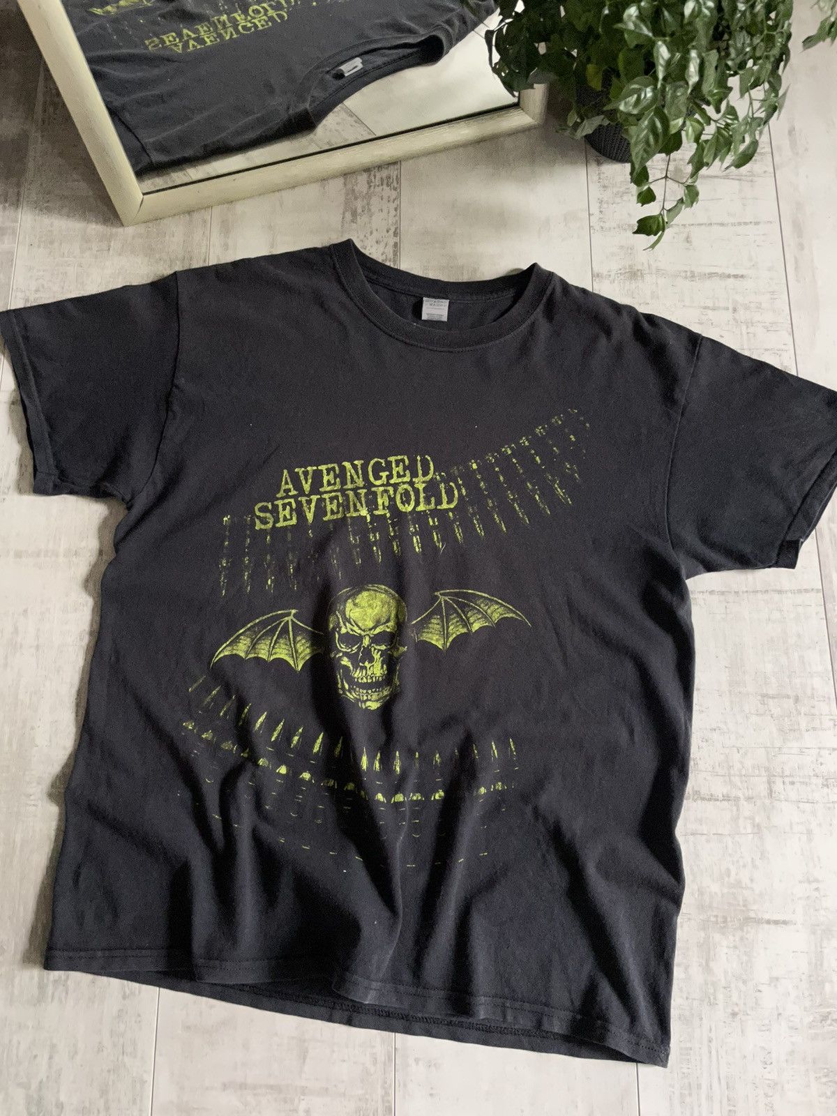 Other Y2K Avenged Sevenfold T-Shirt Vintage Skull Patron’s RARE Size US L / EU 52-54 / 3 - 3 Thumbnail