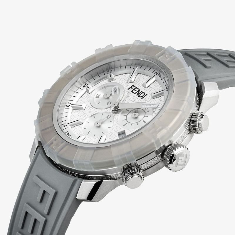Fendi o1s1wg110226 Size : OS / Fendastic Watch in Gray Size ONE SIZE - 2 Thumbnail
