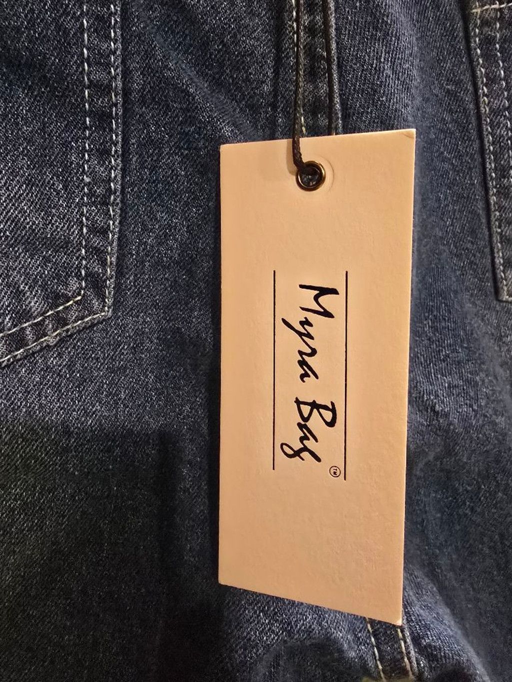 Other Myra Bag Blue Distressed Frayed Hem Jean Shorts Size M NWT Size 28" / US 6 / IT 42 - 4 Thumbnail