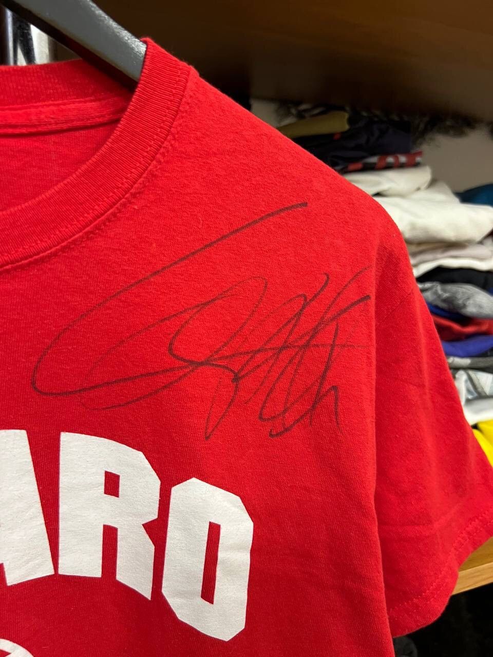 Vintage × WWE × WWF Vintage WWE Cesaro Signed Tshirt Size US M / EU 48-50 / 2 - 4 Thumbnail